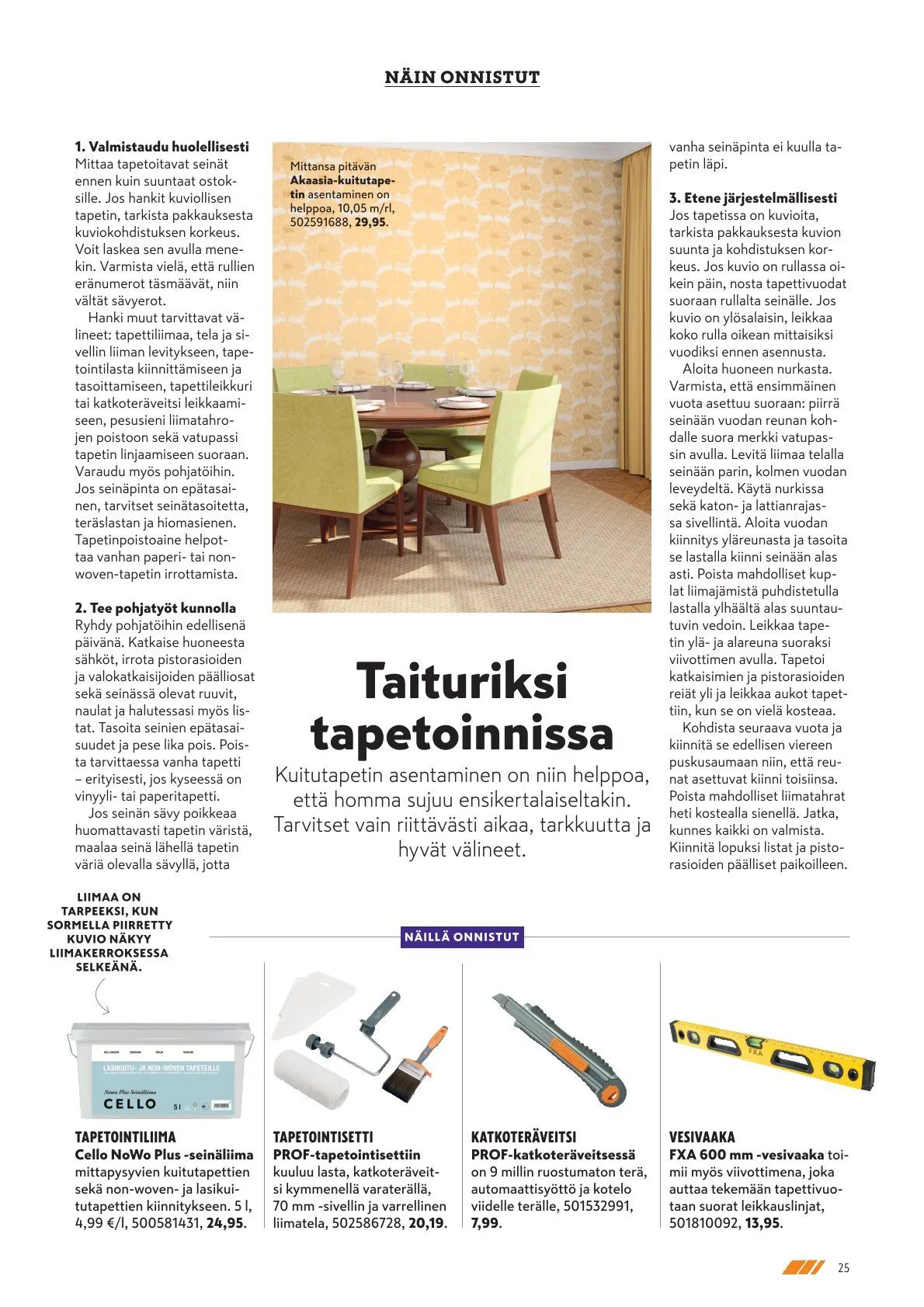 Kaupan K-Rauta uusimmat tarjoukset voimassa alkaen 5. helmikuuta - 28. helmikuuta 2026 - Tarjouslehti sivu 25