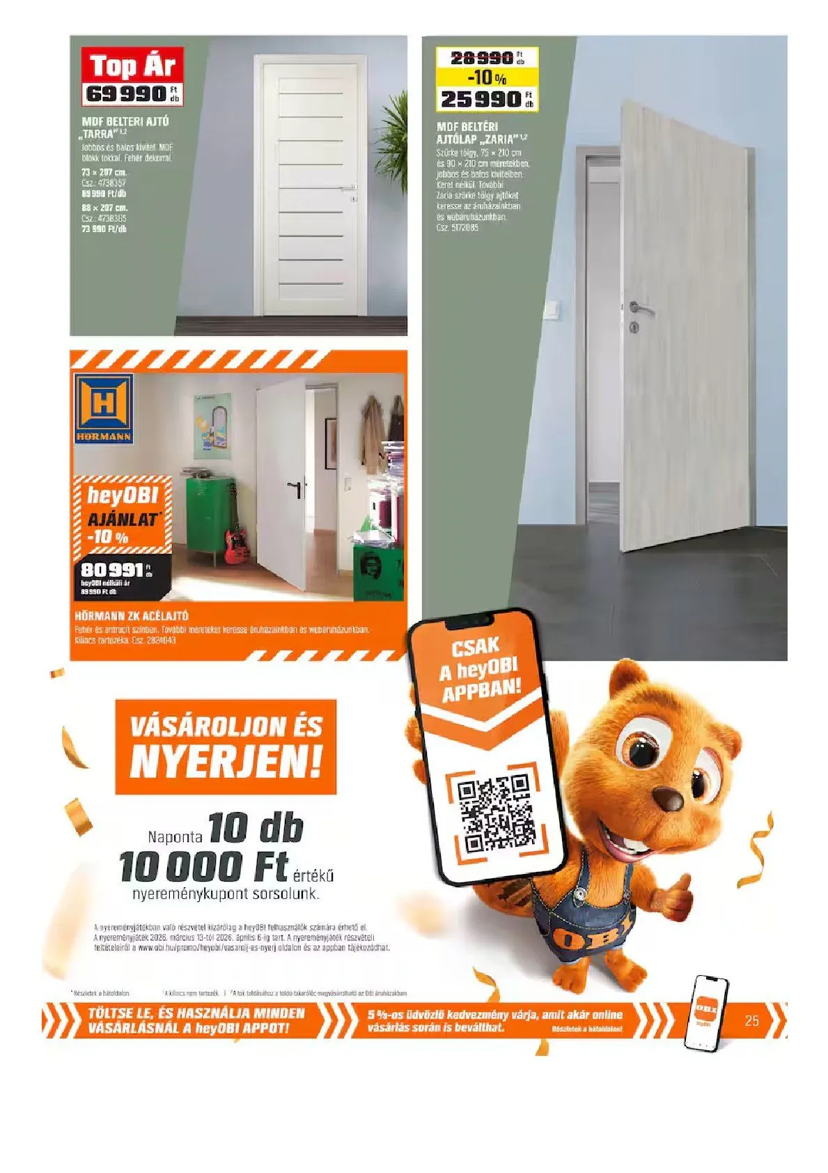 Katalógus OBI legfrissebb ajánlatai március 9.-tól március 29.-ig 2026. - Oldal 25