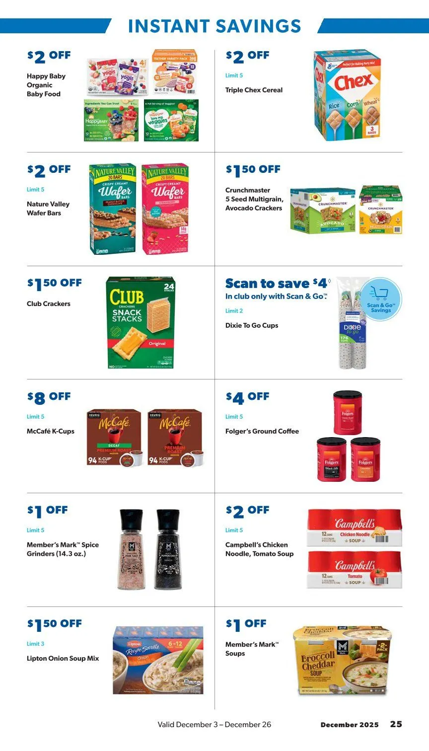 Weekly ad Sam's Club Sales from December 3 to December 26 2025 - Page 25