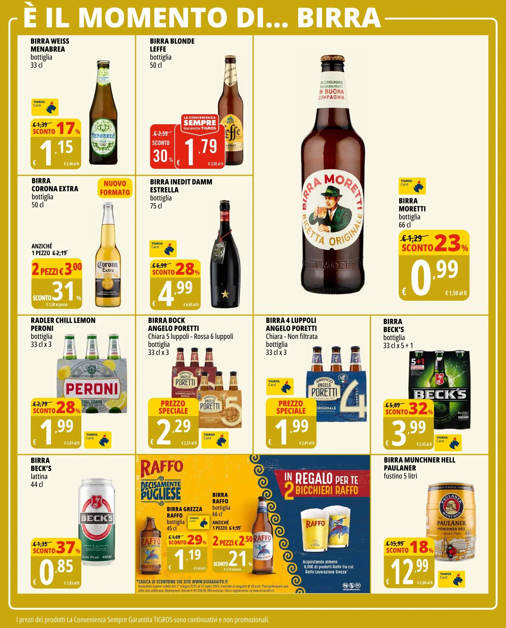 Volantini Tigros da 1 luglio a 14 luglio di 2025 - Pagina del volantino 23
