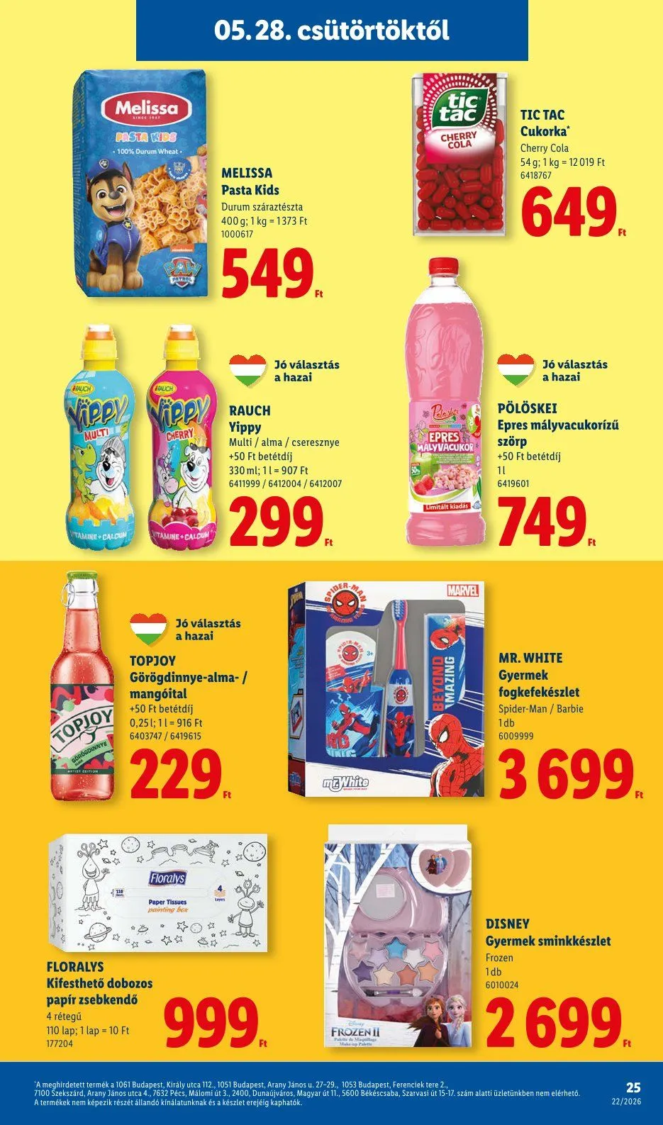 Katalógus  Lidl legfrissebb  május 28.-tól június 3.-ig 2026. - Oldal 25