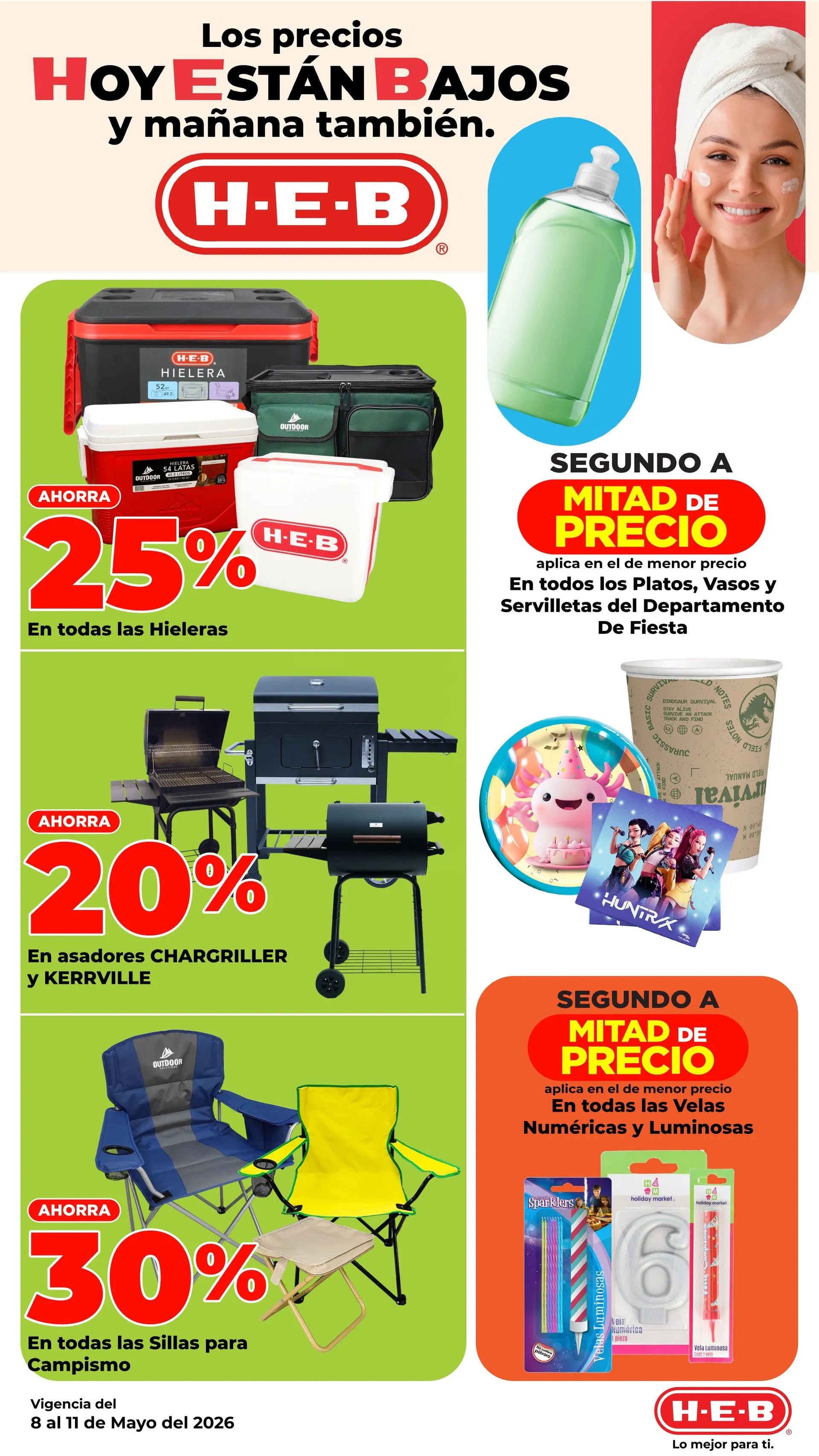 Catálogo de  H-E-B Ofertas 8 de mayo al 11 de mayo 2026 - Pagina 25