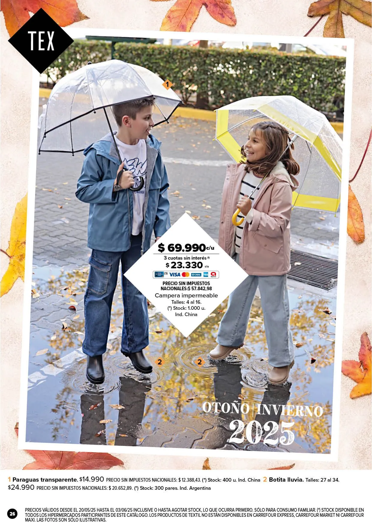 Ofertas de Carrefour TEX 22 de mayo al 3 de junio 2025 - Página 26 del catálogo