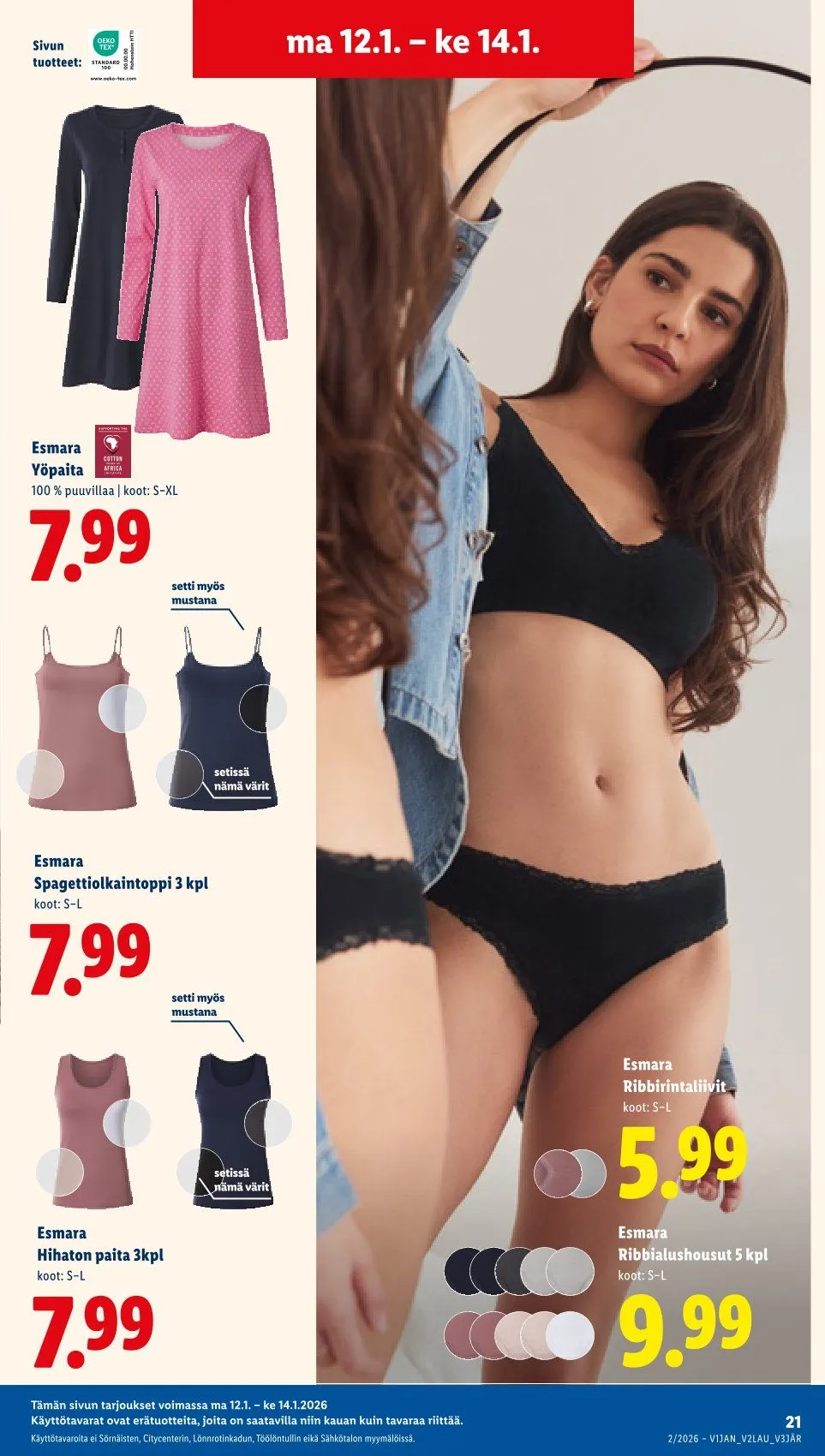 Kaupan Lidl tarjoukset voimassa alkaen 8. tammikuuta - 11. tammikuuta 2026 - Tarjouslehti sivu 25