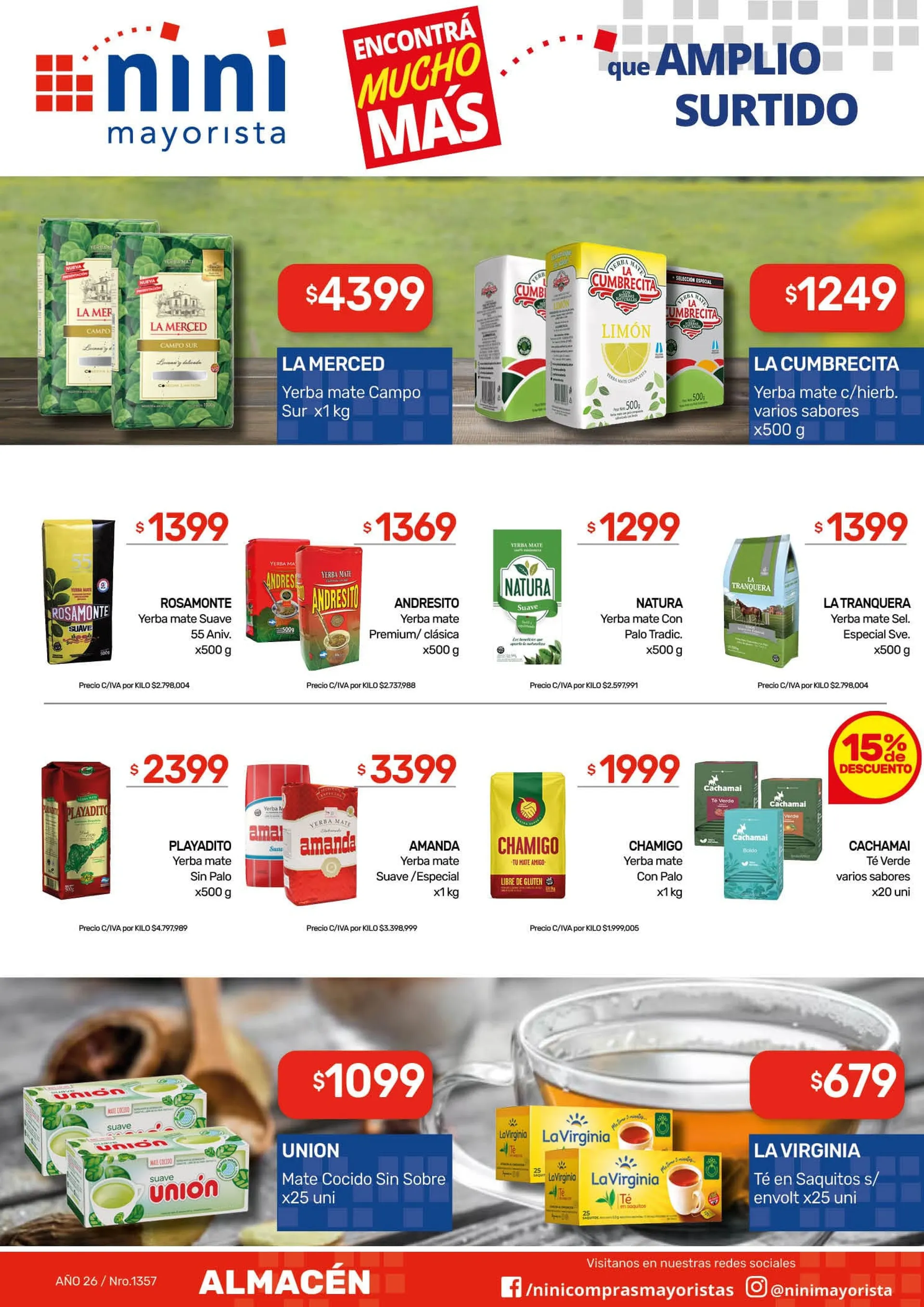 Ofertas de  Nini Mayorista Ofertas 27 de abril al 3 de mayo 2026 - Página 25 del catálogo