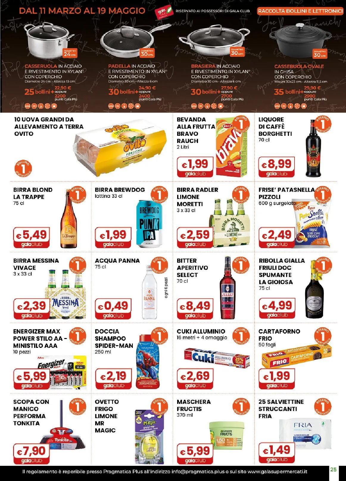 Volantini Gala Supermercati da 25 marzo a 6 aprile di 2026 - Pagina del volantino 25