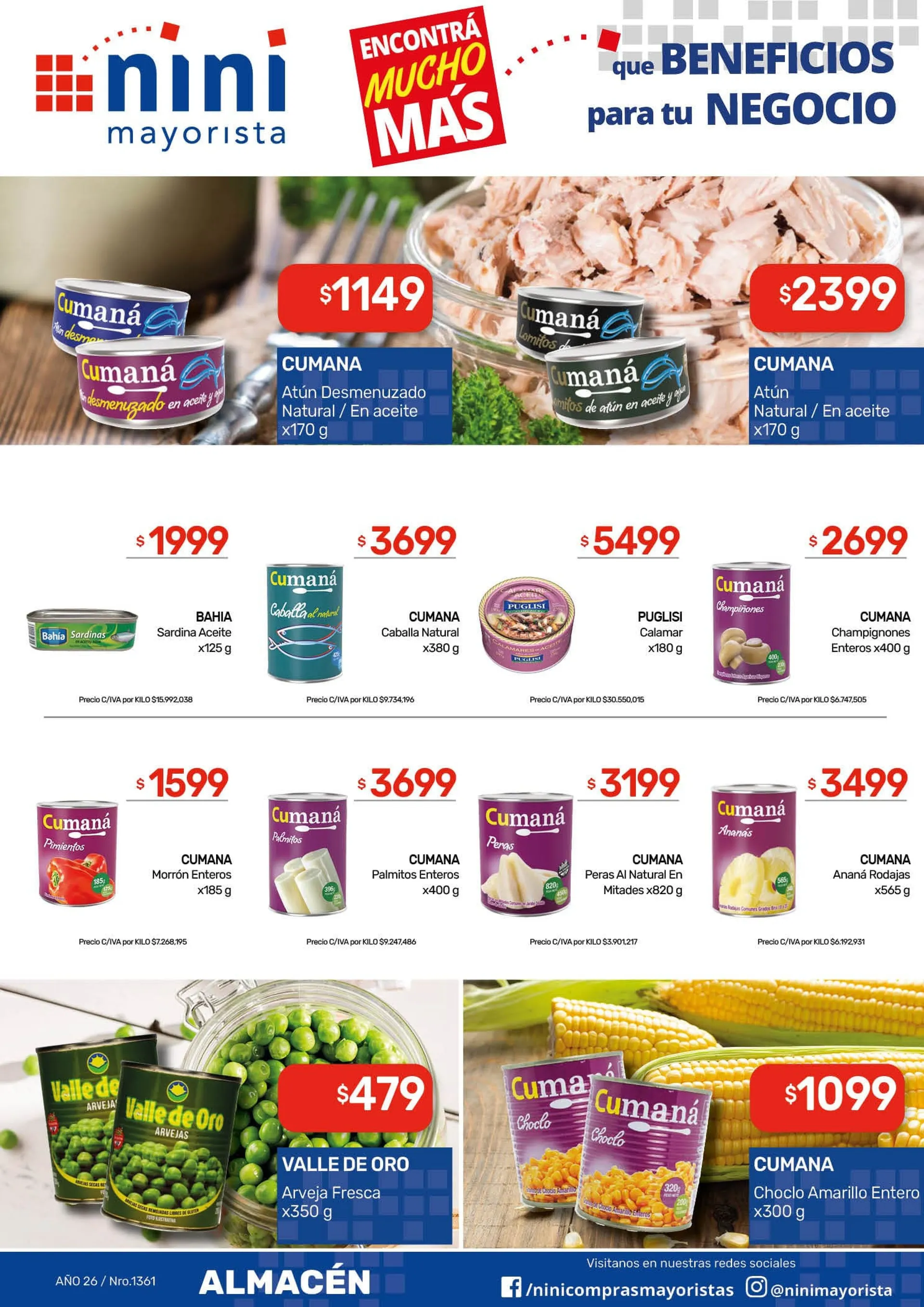 Ofertas de Nini Mayorista Ofertas 25 de mayo al 31 de mayo 2026 - Página 25 del catálogo