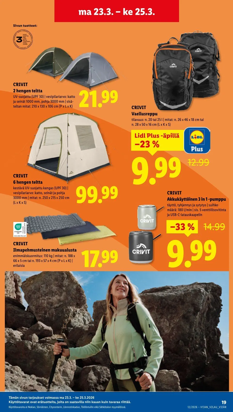 Kaupan Lidl uusimmat tarjoukset voimassa alkaen 19. maaliskuuta - 25. maaliskuuta 2026 - Tarjouslehti sivu 25
