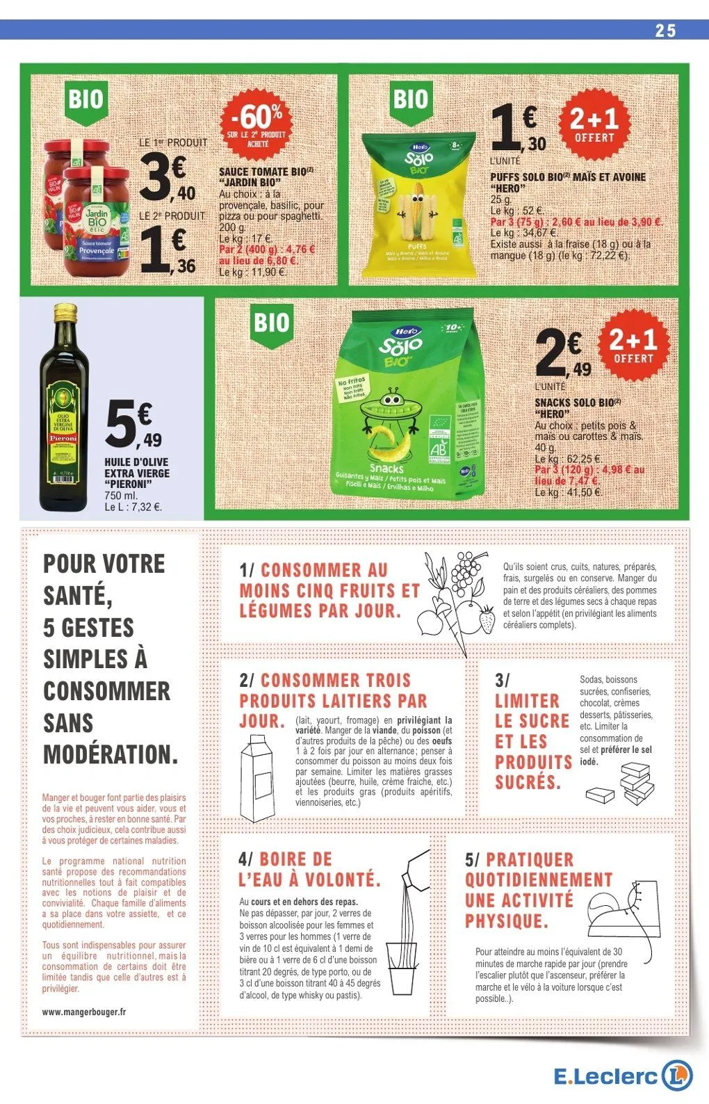 Catalogues E.Leclerc du 16 juin au 20 juin 2026 - Catalogue page 25