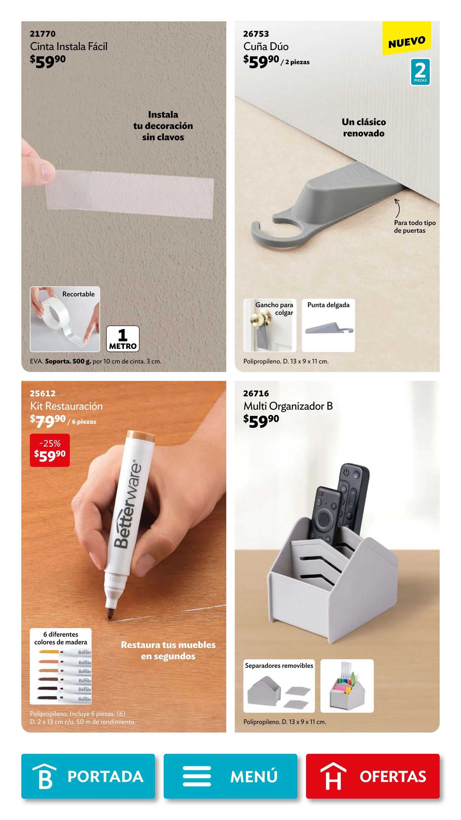 Catálogo de BetterWare Ofertas 1 de abril al 30 de abril 2026 - Pagina 25