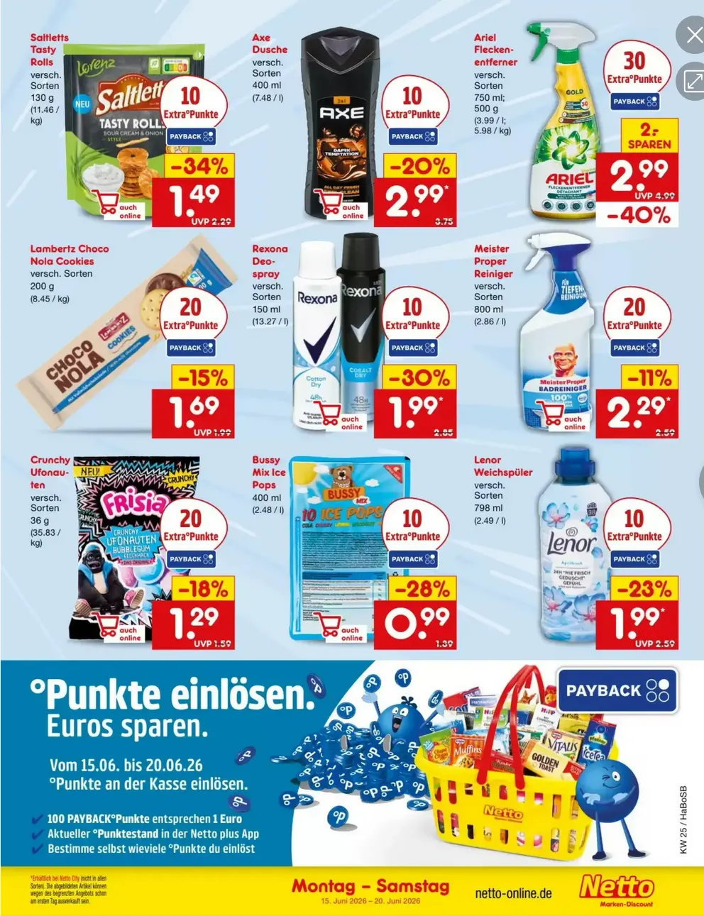 Netto Marken-Discount Folder van 16 juni tot 20 juni 2026 - Folder pagina 25