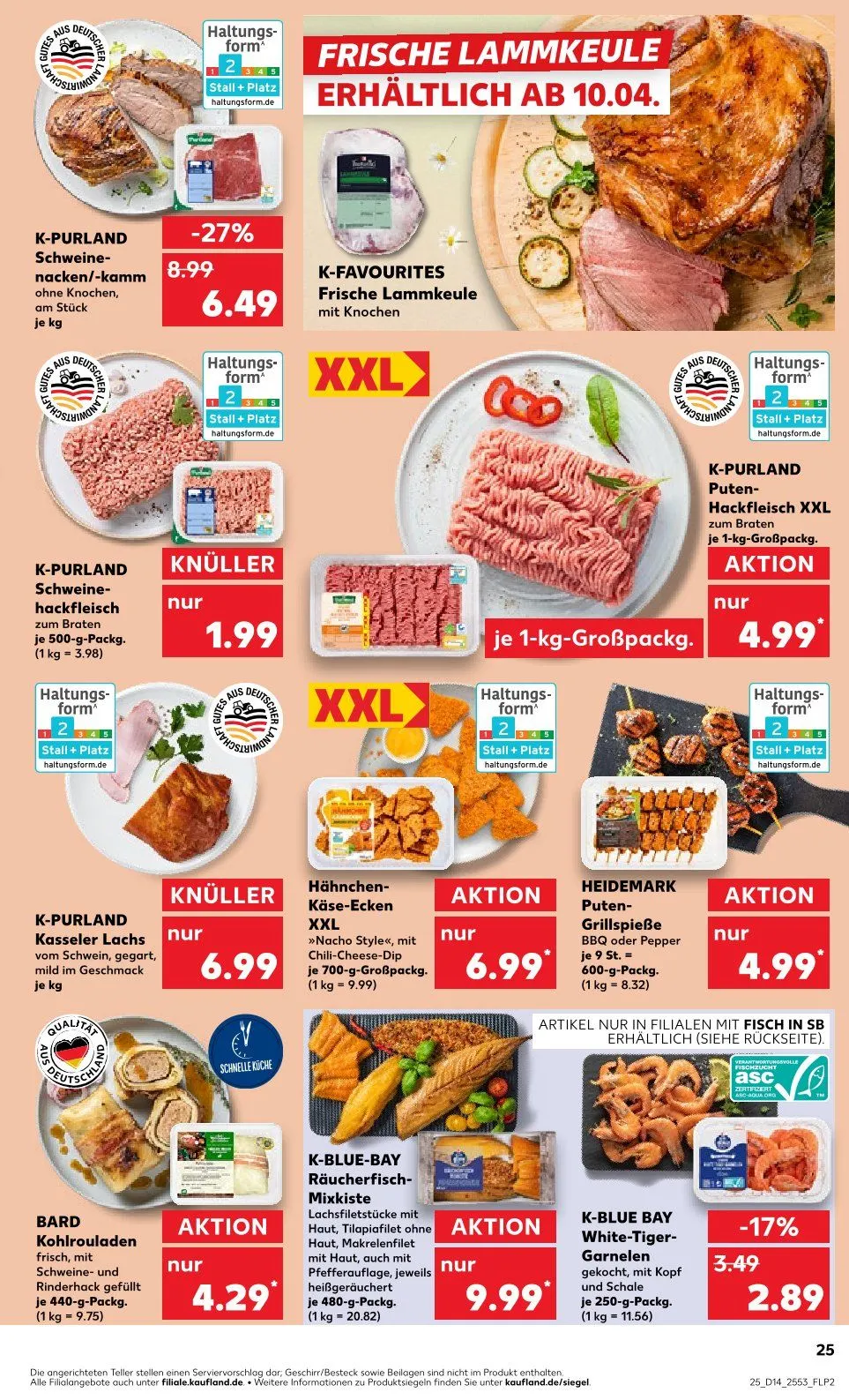 Kaufland Prospekt von 3. April bis 9. April 2025 - Prospekt seite 25