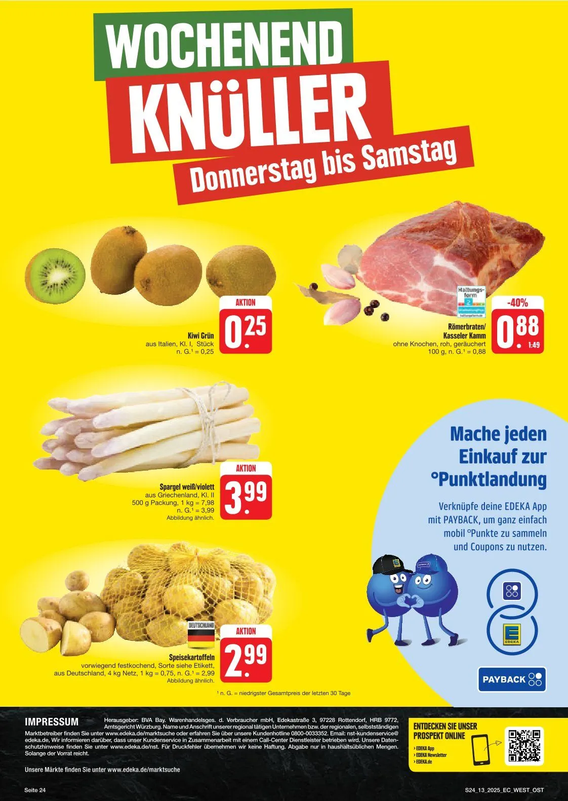 Edeka Prospekt von 25. März bis 29. März 2025 - Prospekt seite 25