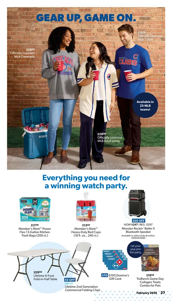 Weekly ad Sam's Club  Sales from January 28 to February 22 2026 - Page 26