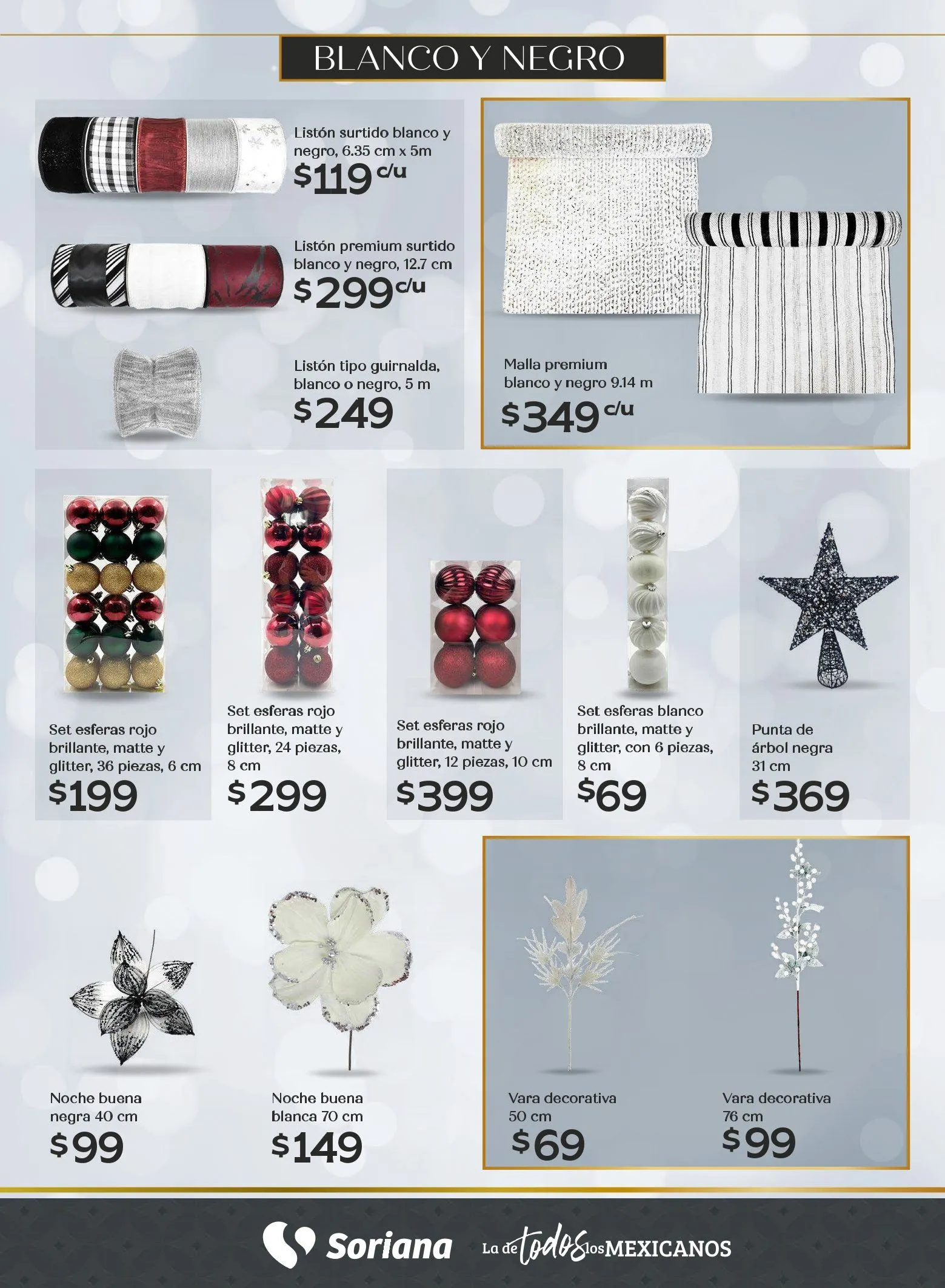 Catálogo de Soriana Decoración Navideña 25 de septiembre al 9 de noviembre 2025 - Pagina 25