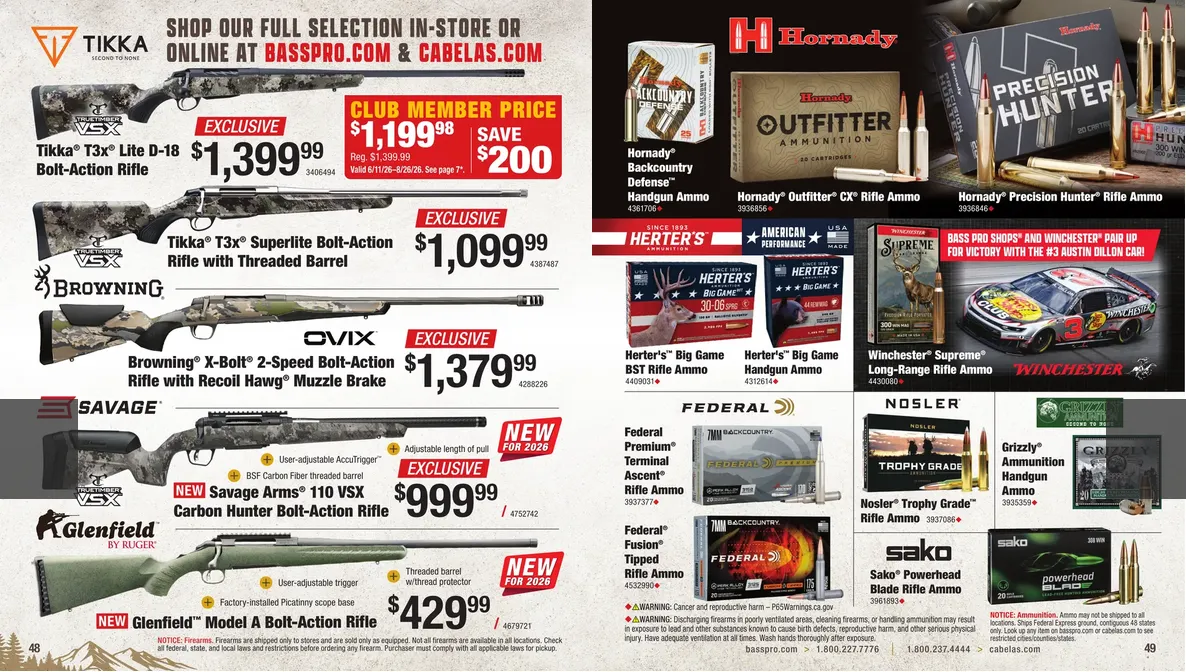Weekly promotion  Bass Pro Shops spanning from June 29 to July 4 2026 - Page 23 for Catalogue 365
