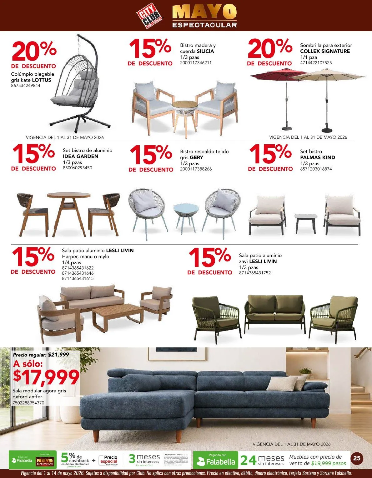 Catálogo de  City Club Sales 1 de mayo al 31 de mayo 2026 - Pagina 25