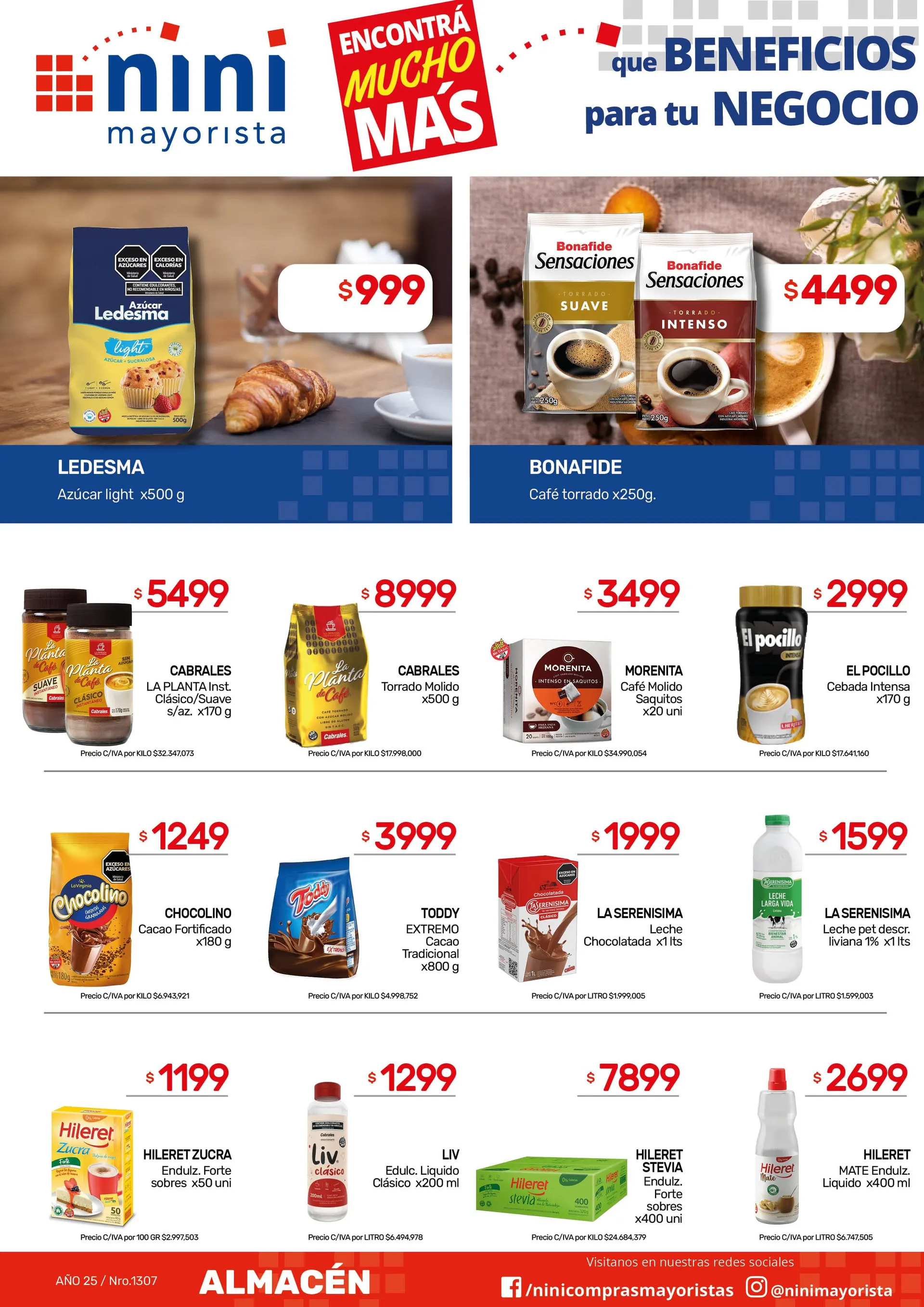 Ofertas de Nini Mayorista Ofertas 12 de mayo al 18 de mayo 2025 - Página 25 del catálogo