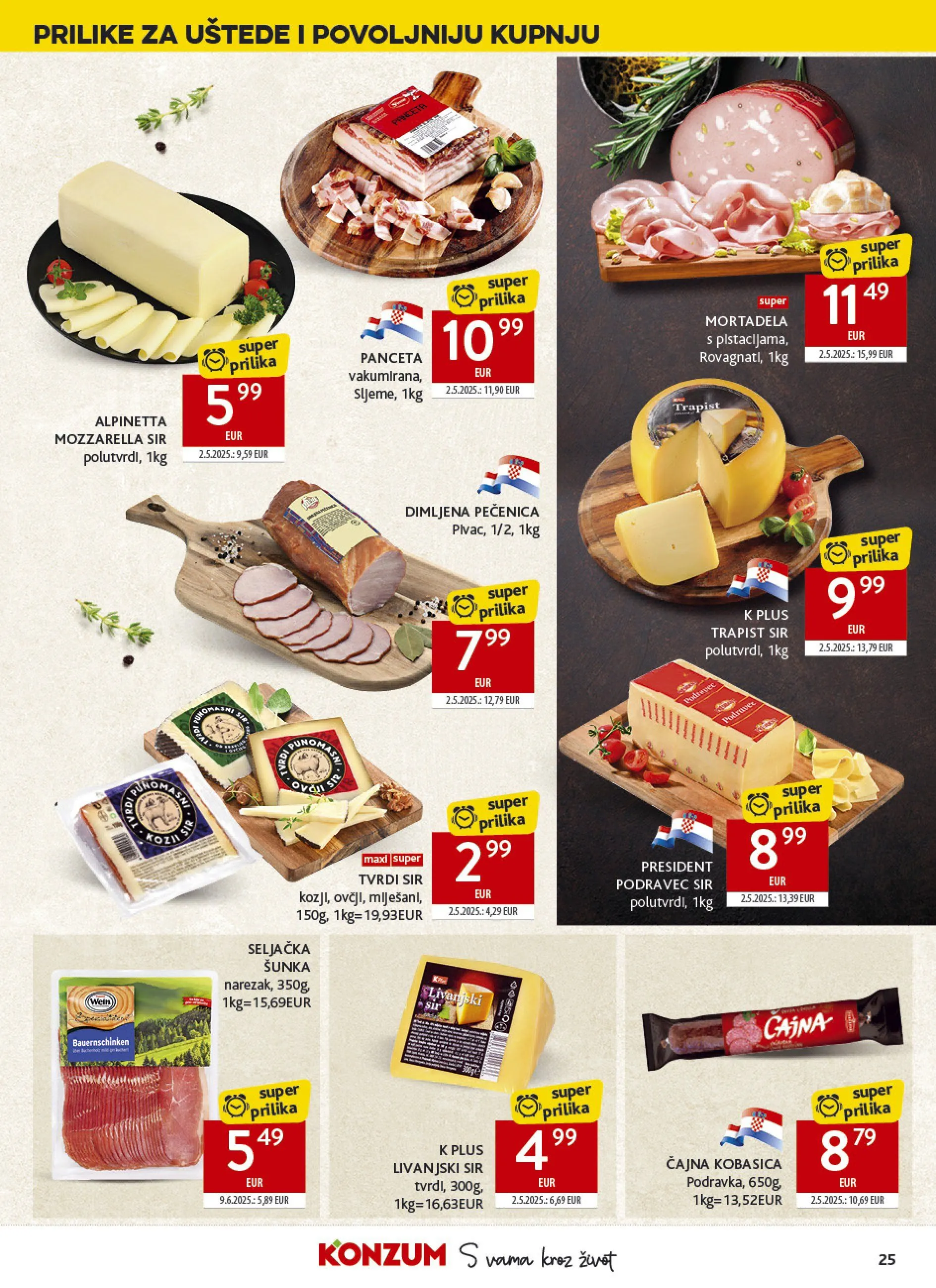 Katalog Konzum od 3. lipnja do 9. lipnja 2026. - Pregled Stranica 25