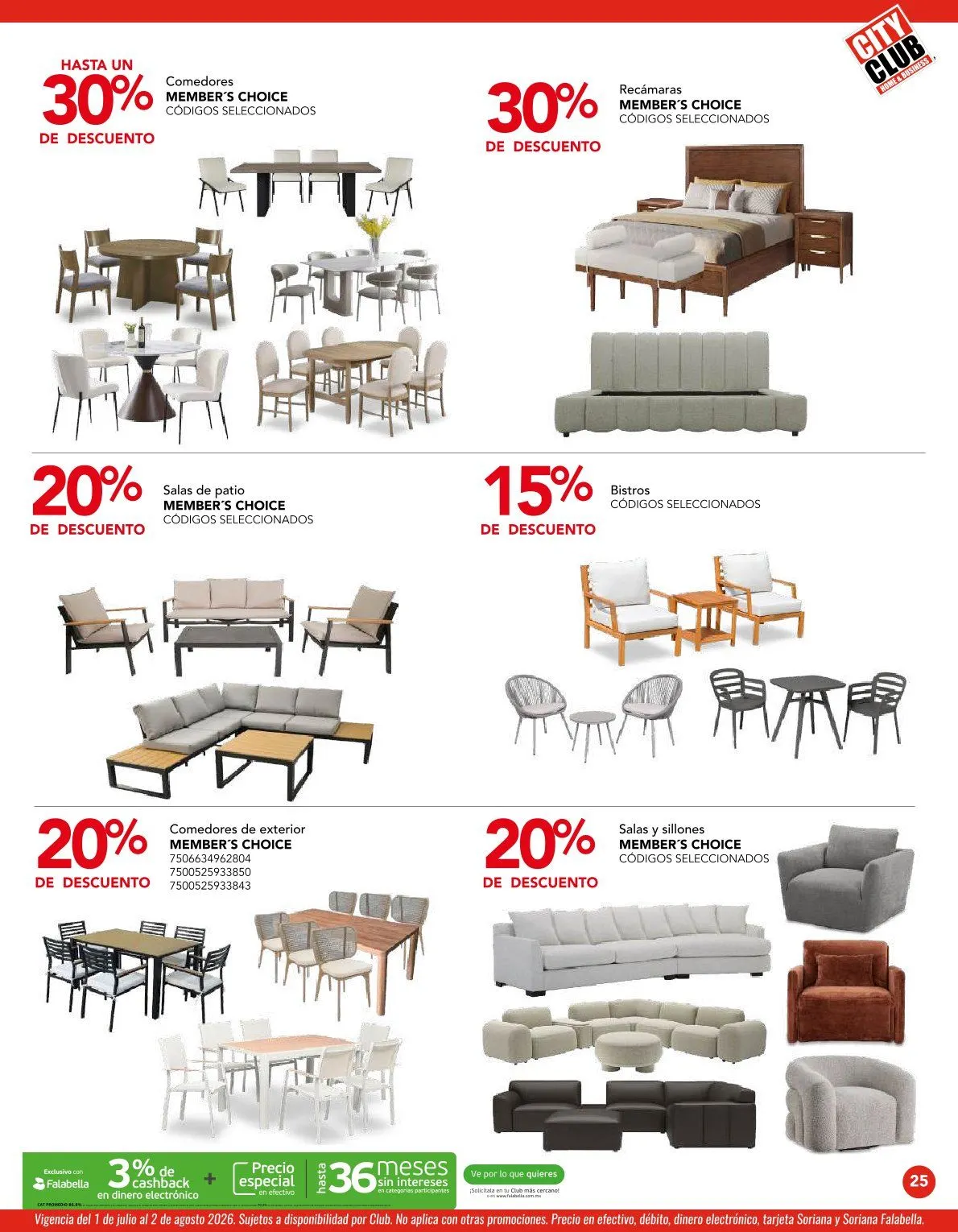 Catálogo de City Club Ofertas 1 de julio al 31 de julio 2026 - Pagina 25
