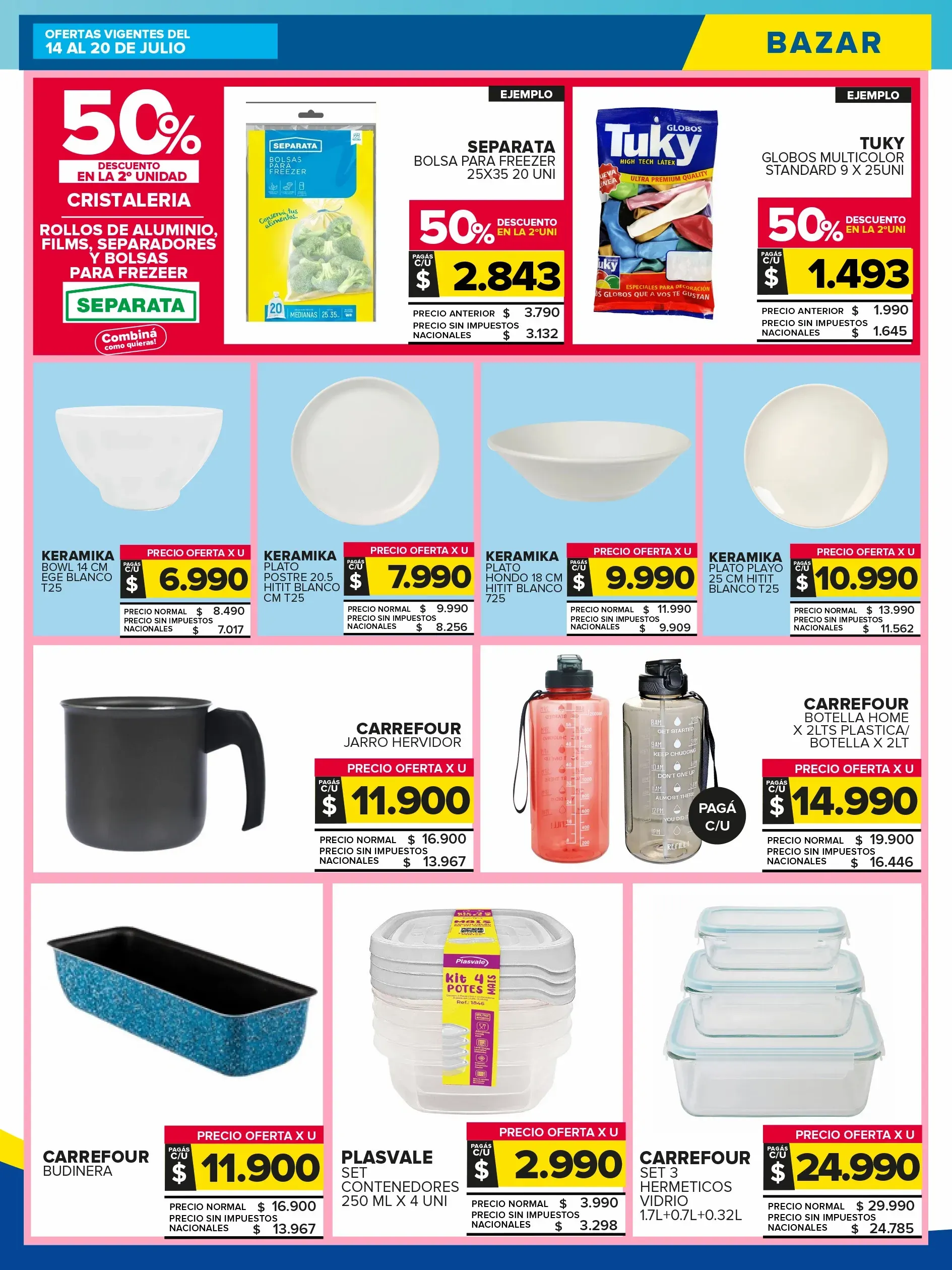 Ofertas de Ofertas Carrefour - Últimos catálogos 14 de julio al 20 de julio 2025 - Página 24 del catálogo