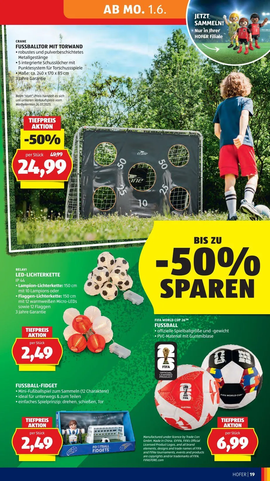  Hofer Prospekte von 29. Mai bis 3. Juni 2026 - Flugblätt seite  25