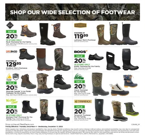 Weekly ad Fleet Farm Sales from December 4 to December 17 2025 - Page 25