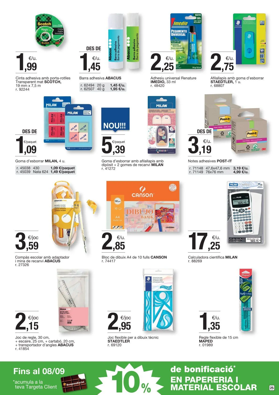 Catálogo de Ofertas Bonpreu 26 de agosto al 8 de septiembre 2025 - Página 25