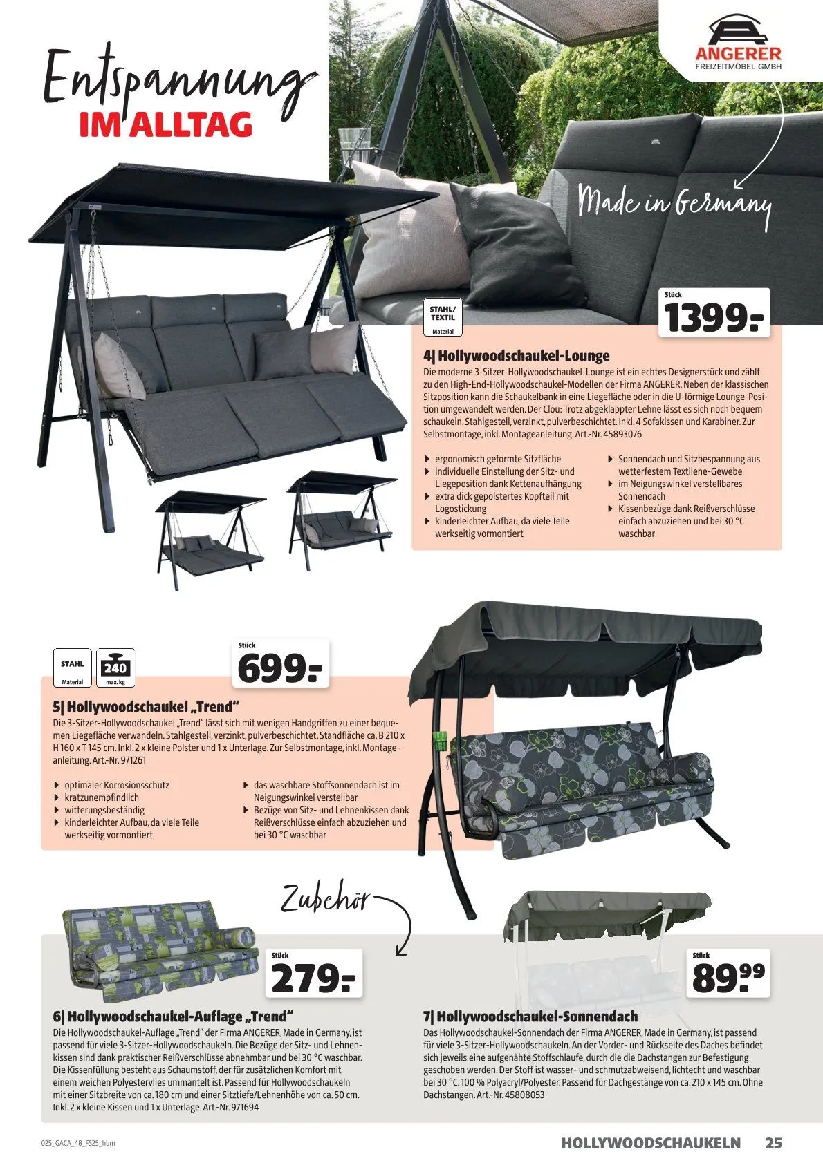 Hagebau Prospekt von 21. Mai bis 31. Dezember 2025 - Prospekt seite 25