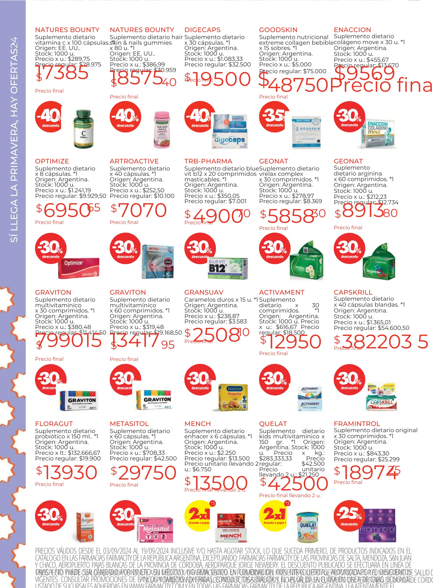 Ofertas de Ofertas de primavera! 3 de septiembre al 19 de septiembre 2024 - Página 22 del catálogo