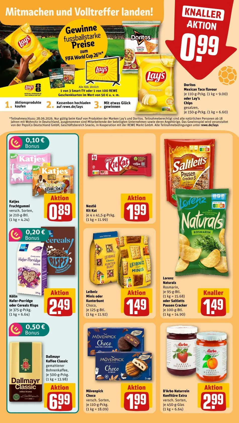 Rewe Angebote von 15. Juni bis 21. Juni 2026 - Prospekt seite 25