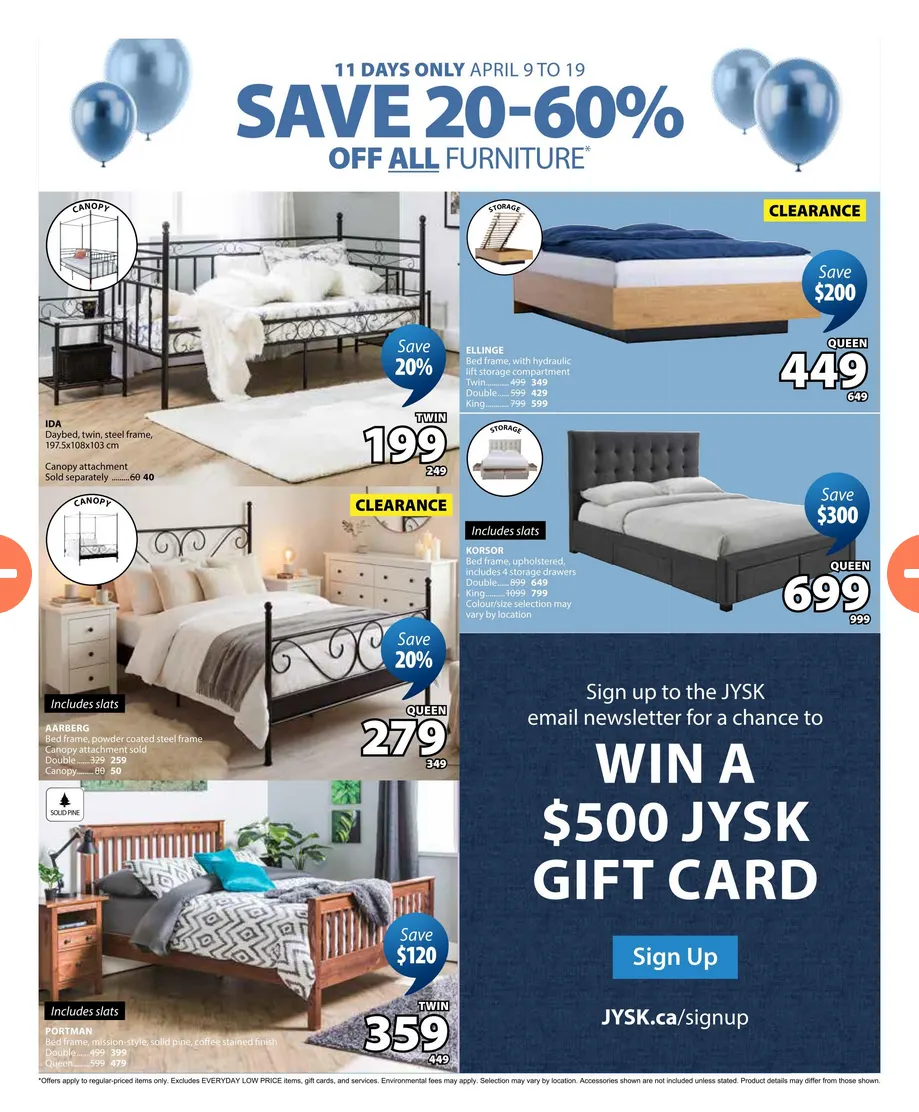 JYSK Sales from April 9 to April 22 2026 - flyer page 25