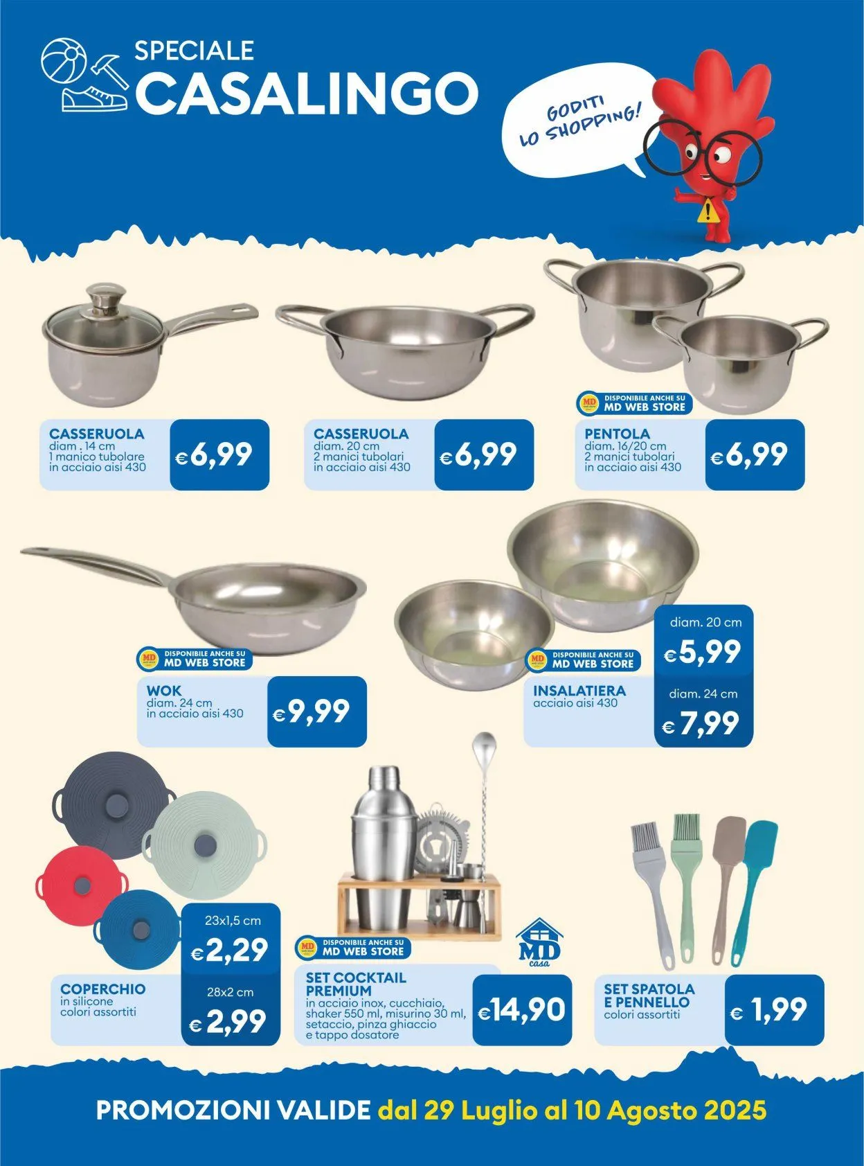 Volantini MD Discount da 29 luglio a 10 agosto di 2025 - Pagina del volantino 25