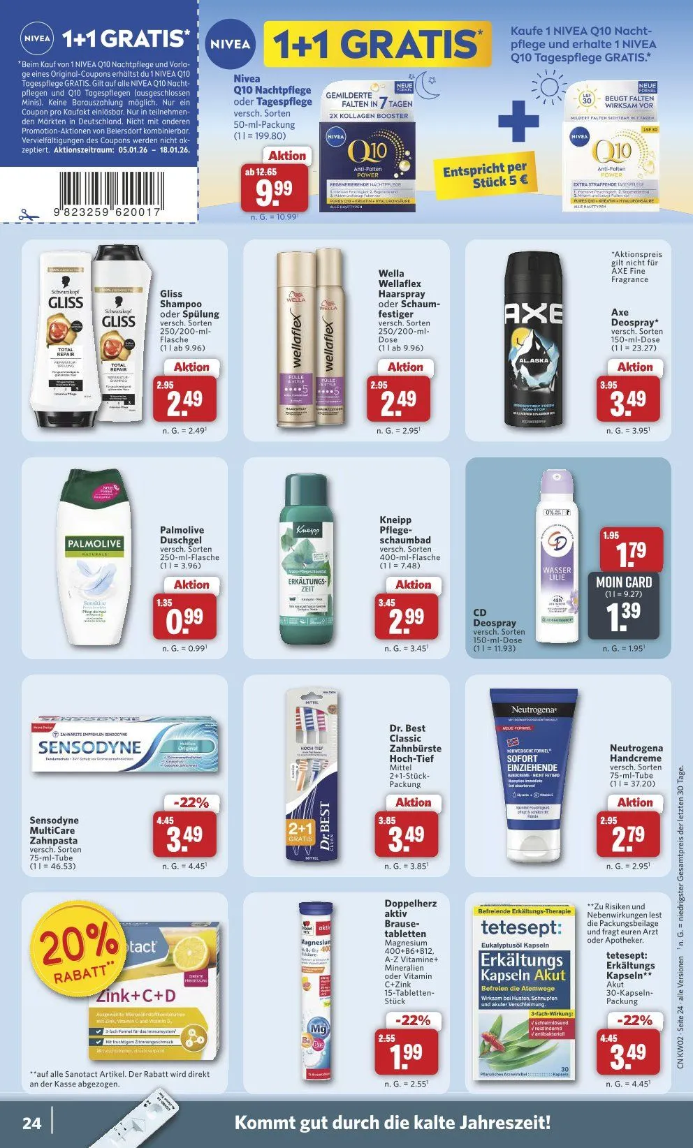 Combi Angebote  von 5. Januar bis 10. Januar 2026 - Prospekt seite 25