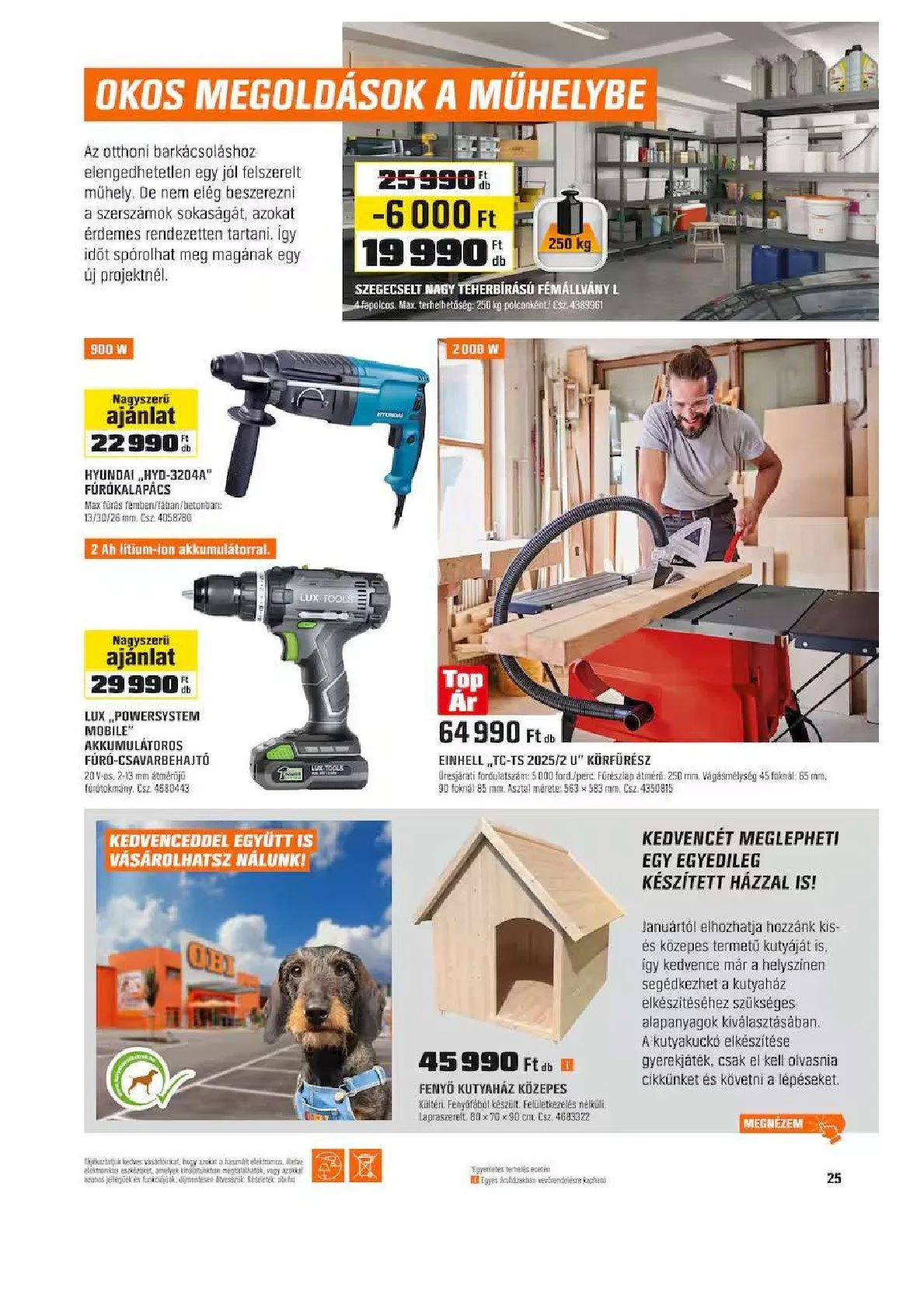 Katalógus OBI december 29.-tól január 1.-ig 2026. - Oldal 25