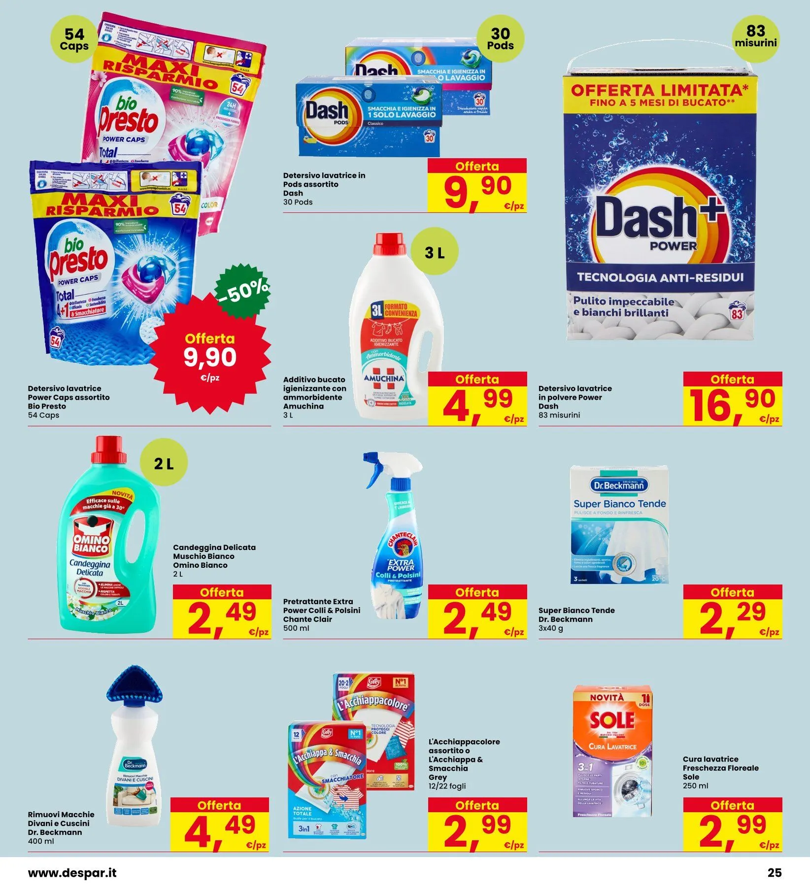 Volantini Despar da 8 aprile a 23 aprile di 2026 - Pagina del volantino 25