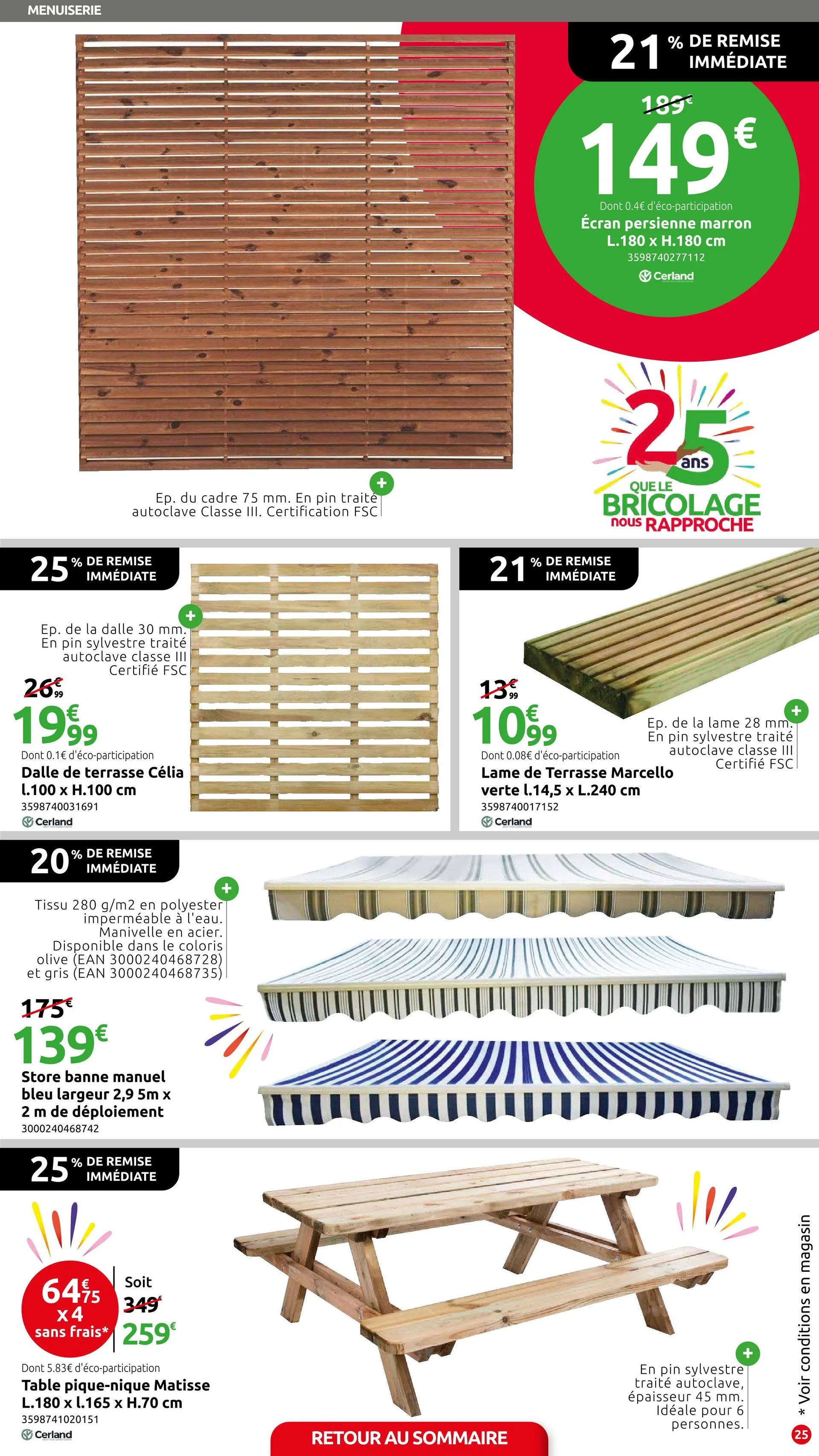 Mr. Bricolage Catalogues du 30 avril au 25 mai 2025 - Catalogue page 25