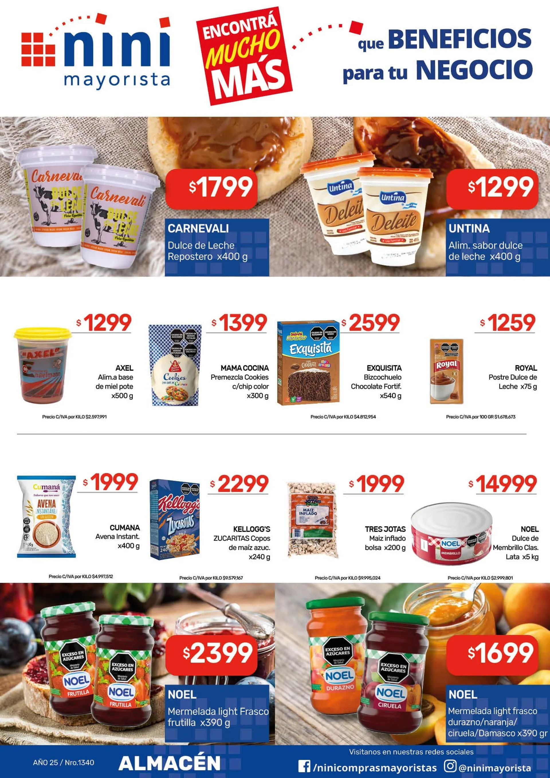 Ofertas de Nini Mayorista Ofertas 29 de diciembre al 4 de enero 2026 - Página 25 del catálogo
