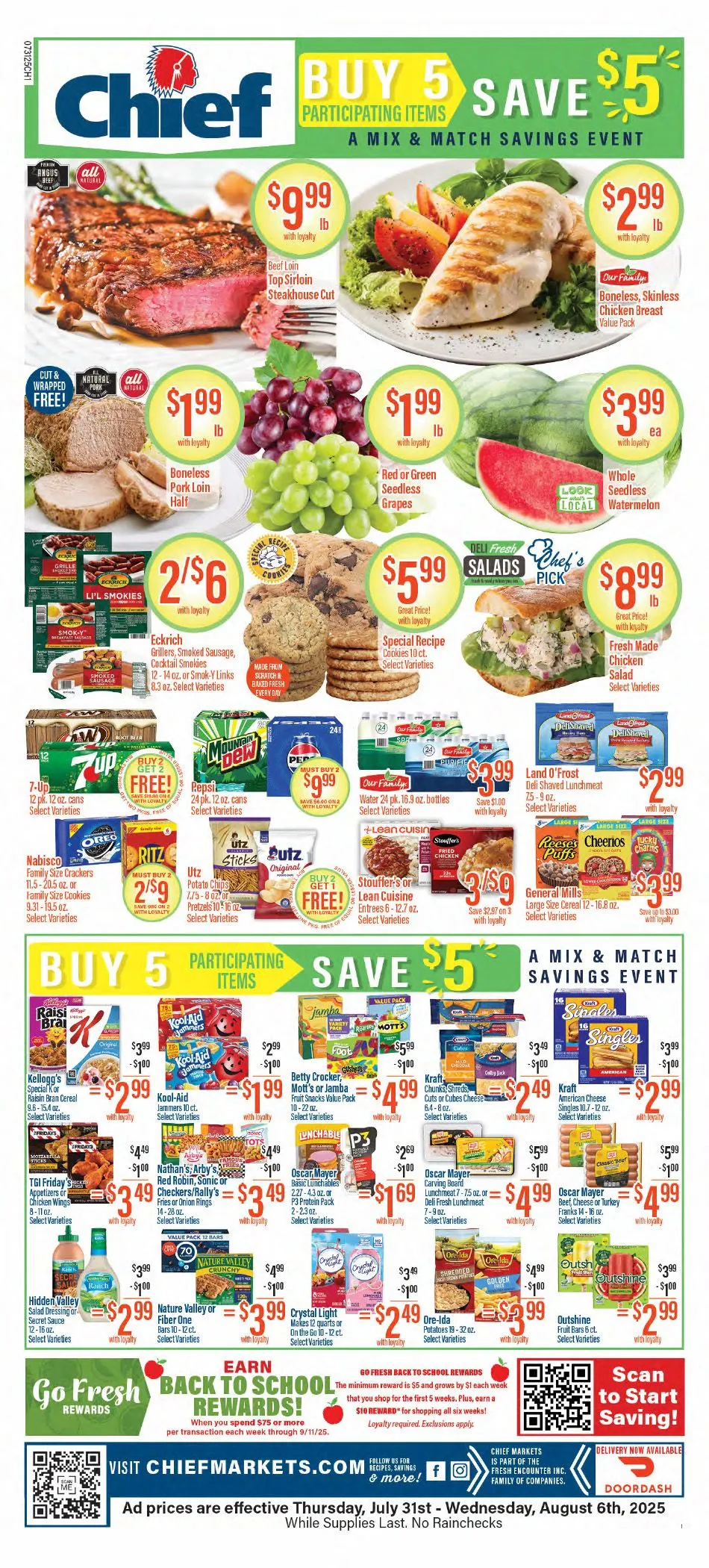 Weekly ad Chief Supermarket weekly ads from July 31 to August 6 2025 - Page