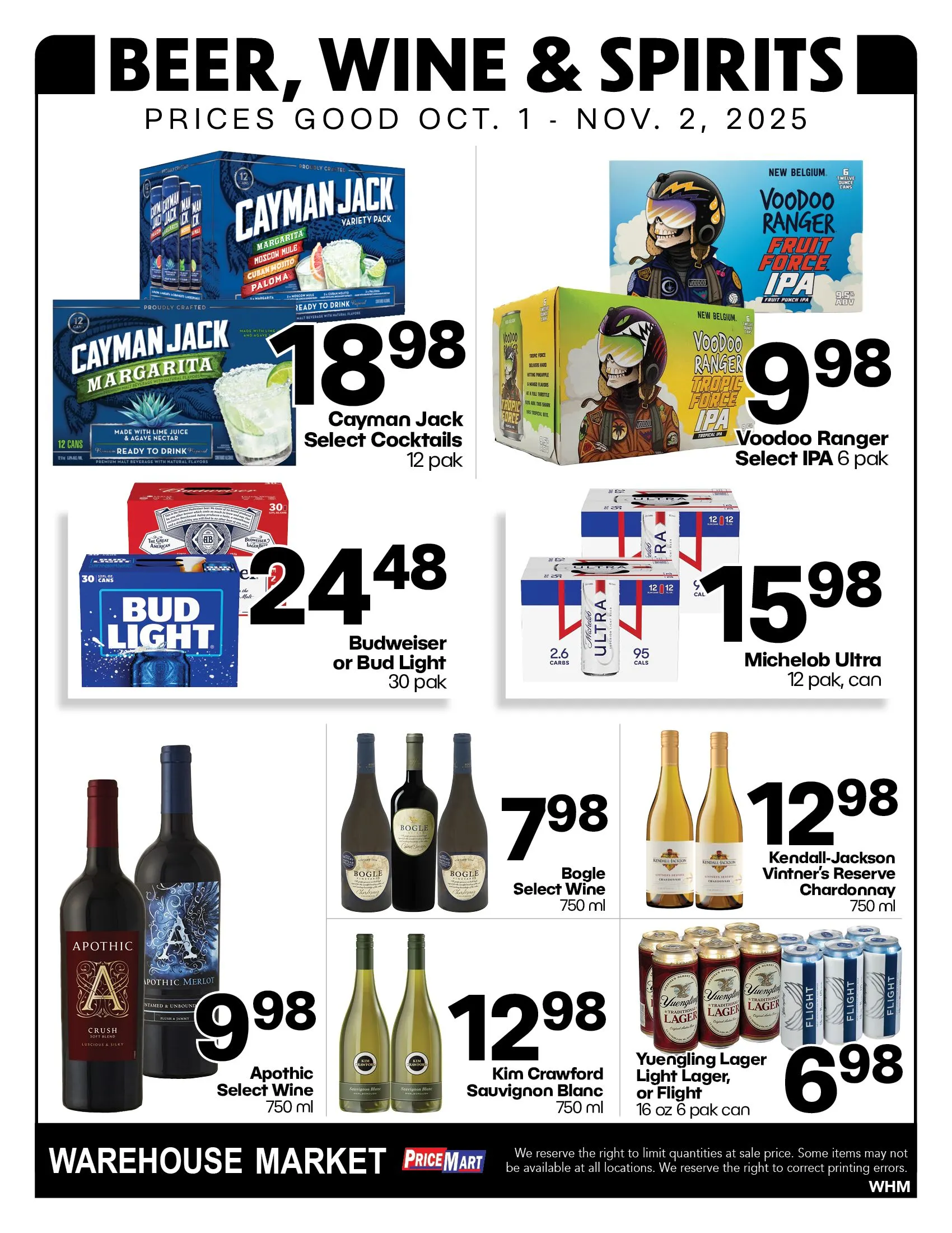 Weekly ad Warehouse Market from October 29 to November 4 2025 - Page 9