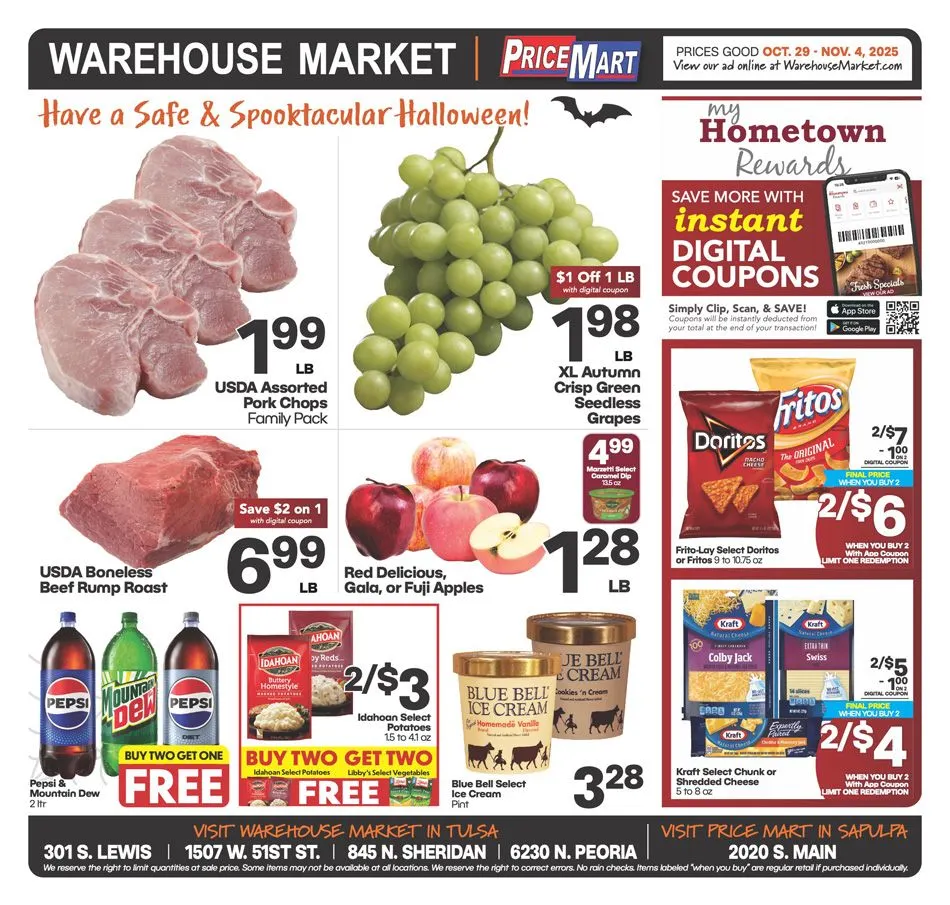 Weekly ad Warehouse Market from October 29 to November 4 2025 - Page