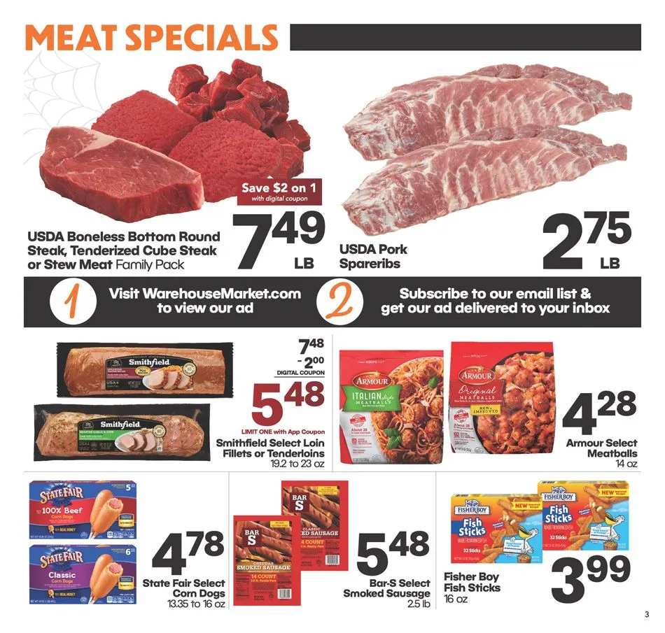 Weekly ad Warehouse Market from October 29 to November 4 2025 - Page 6