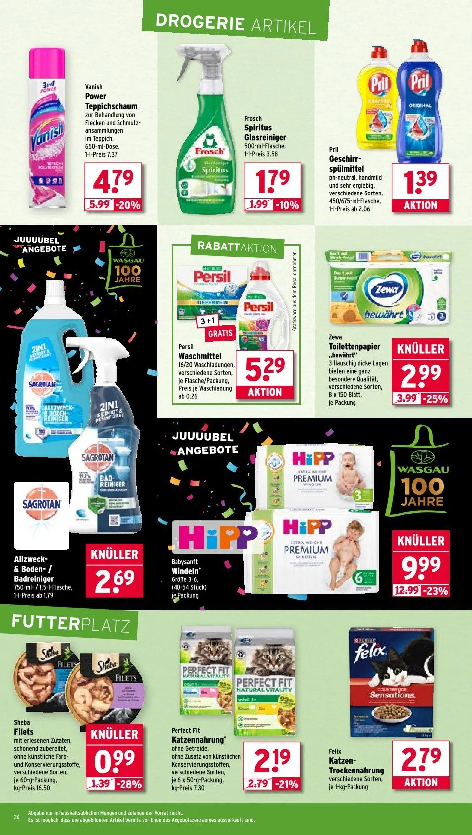 Wasgau Prospekte von 11. August bis 16. August 2025 - Prospekt seite 26