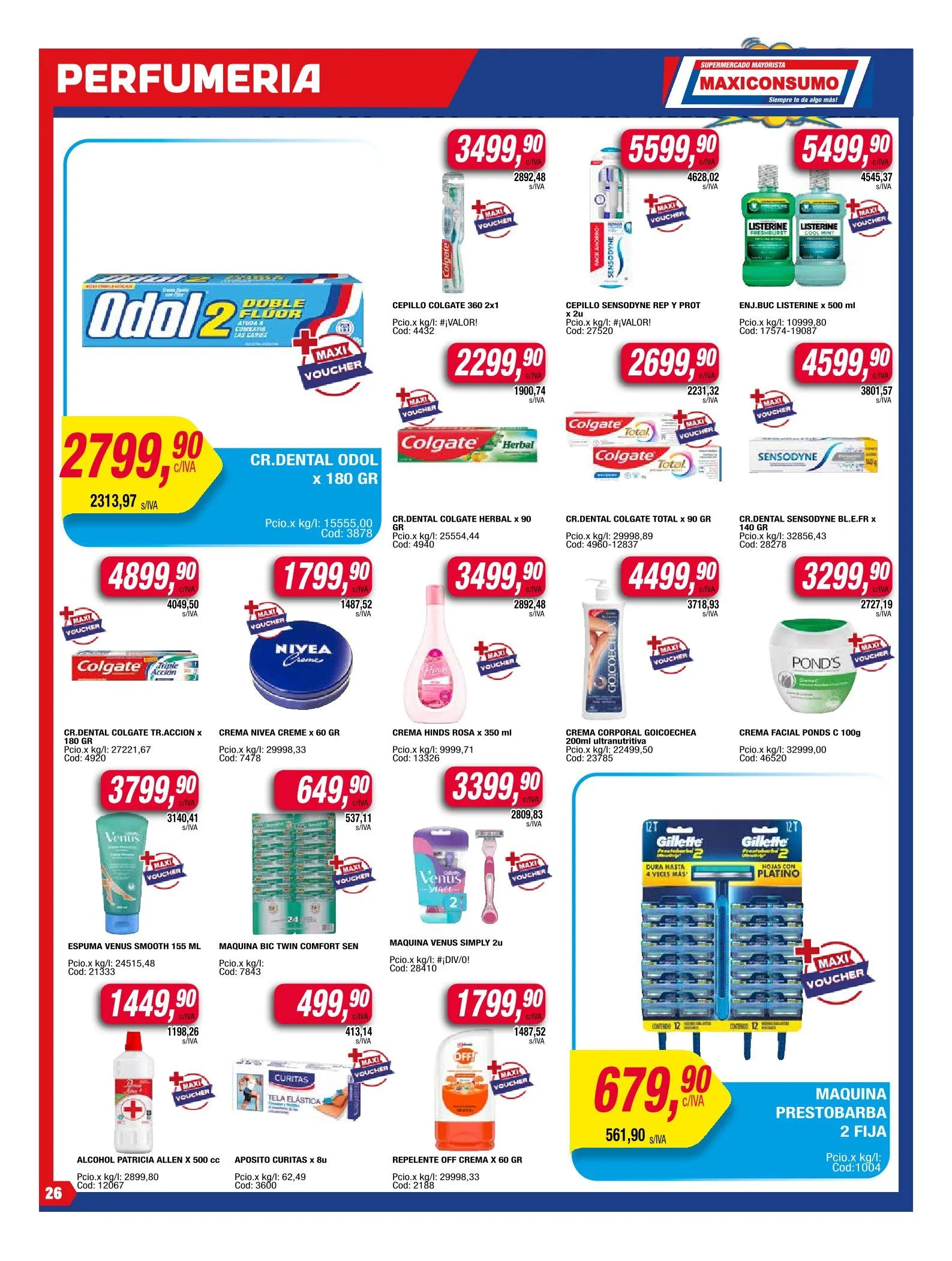 Ofertas de Ofertas Maxiconsumo 21 de julio al 27 de julio 2025 - Página 26 del catálogo