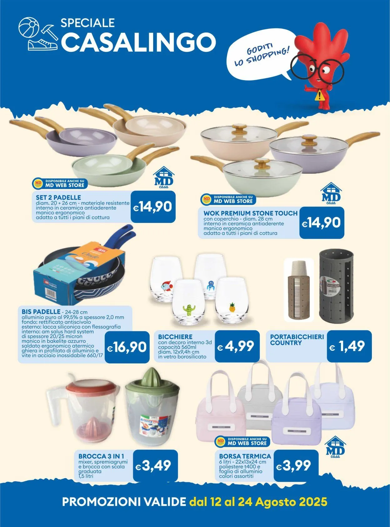 Volantini MD Discount da 12 agosto a 24 agosto di 2025 - Pagina del volantino 26
