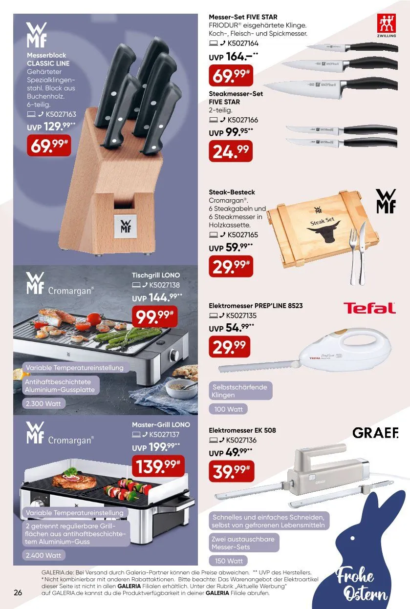 GALERIA Karstadt Kaufhof Prospekt von 3. April bis 8. April 2025 - Prospekt seite 16