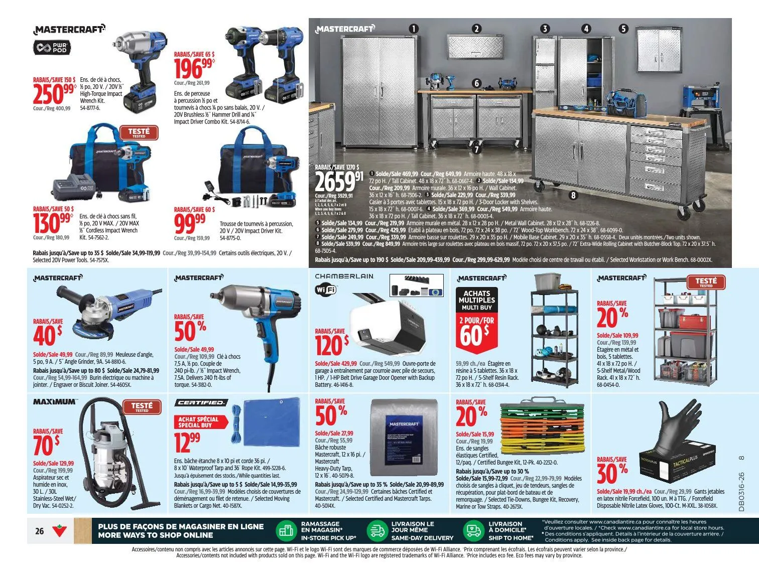  Canadian Tire Sales from April 16 to April 19 2026 - flyer page 26