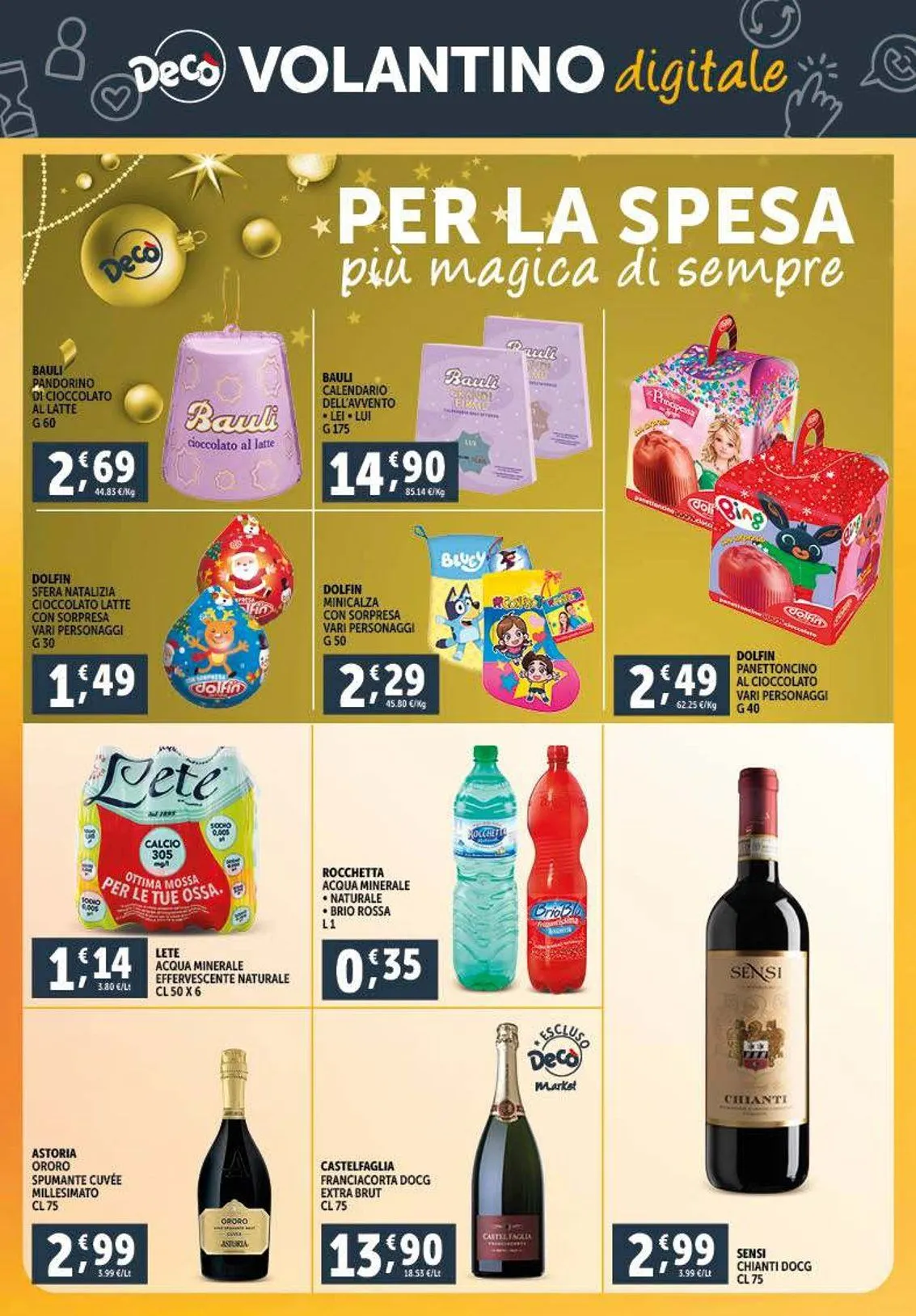 Deco Supermercati Offerte da 26 novembre a 2 dicembre di 2024 - Pagina del volantino 26