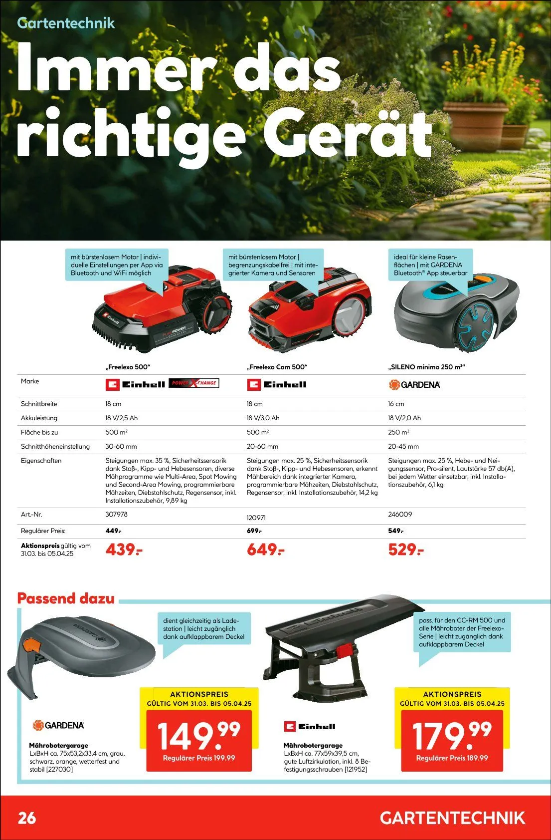 Hellweg Prospekt von 31. März bis 10. April 2025 - Prospekt seite 26