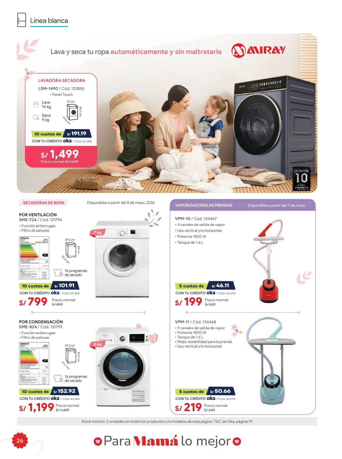 Catalogo de Hiraoka Ofertas 25 de abril al 17 de mayo 2026 - Pag 26